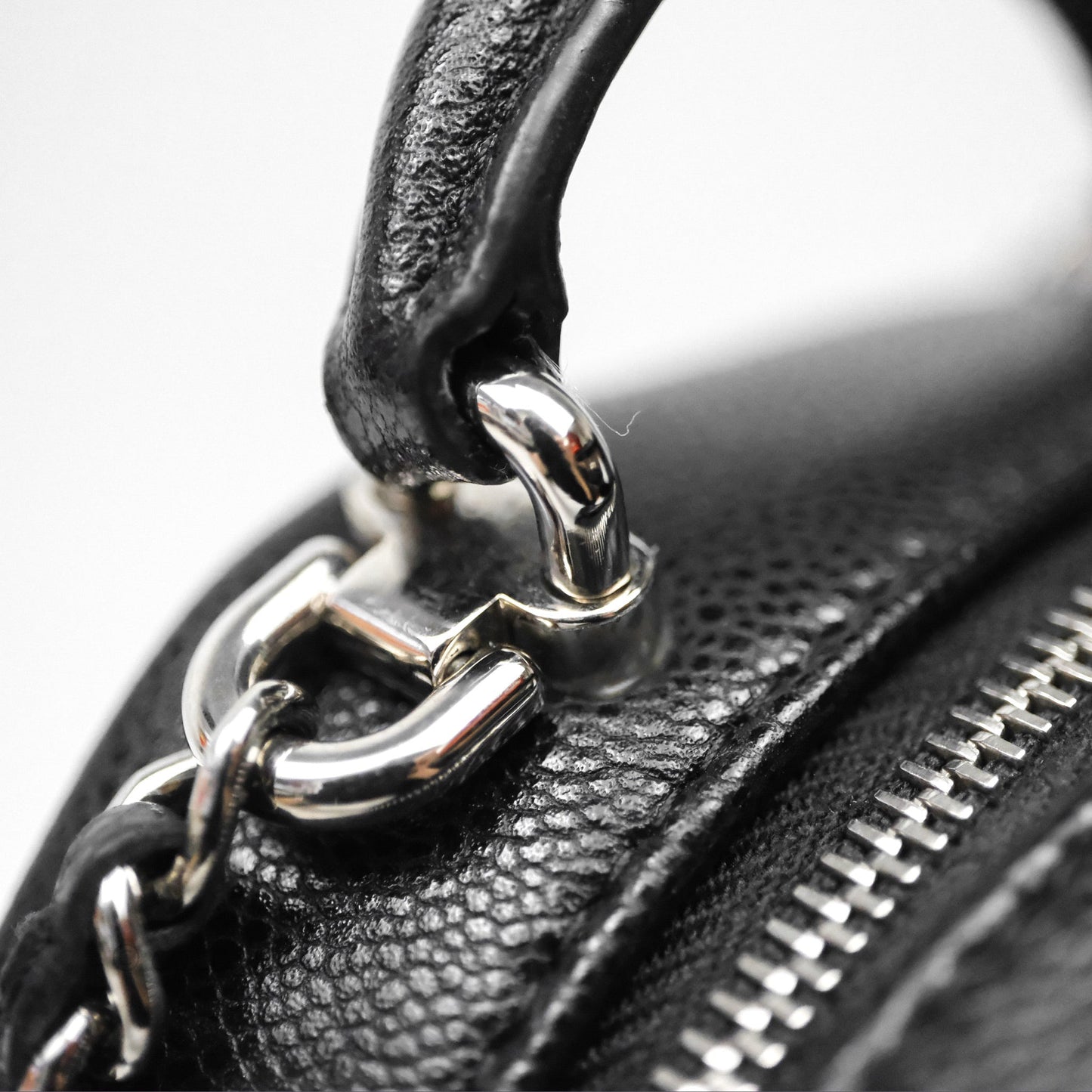 Chanel Classic Mini Backpack Black Caviar Silver Hardware