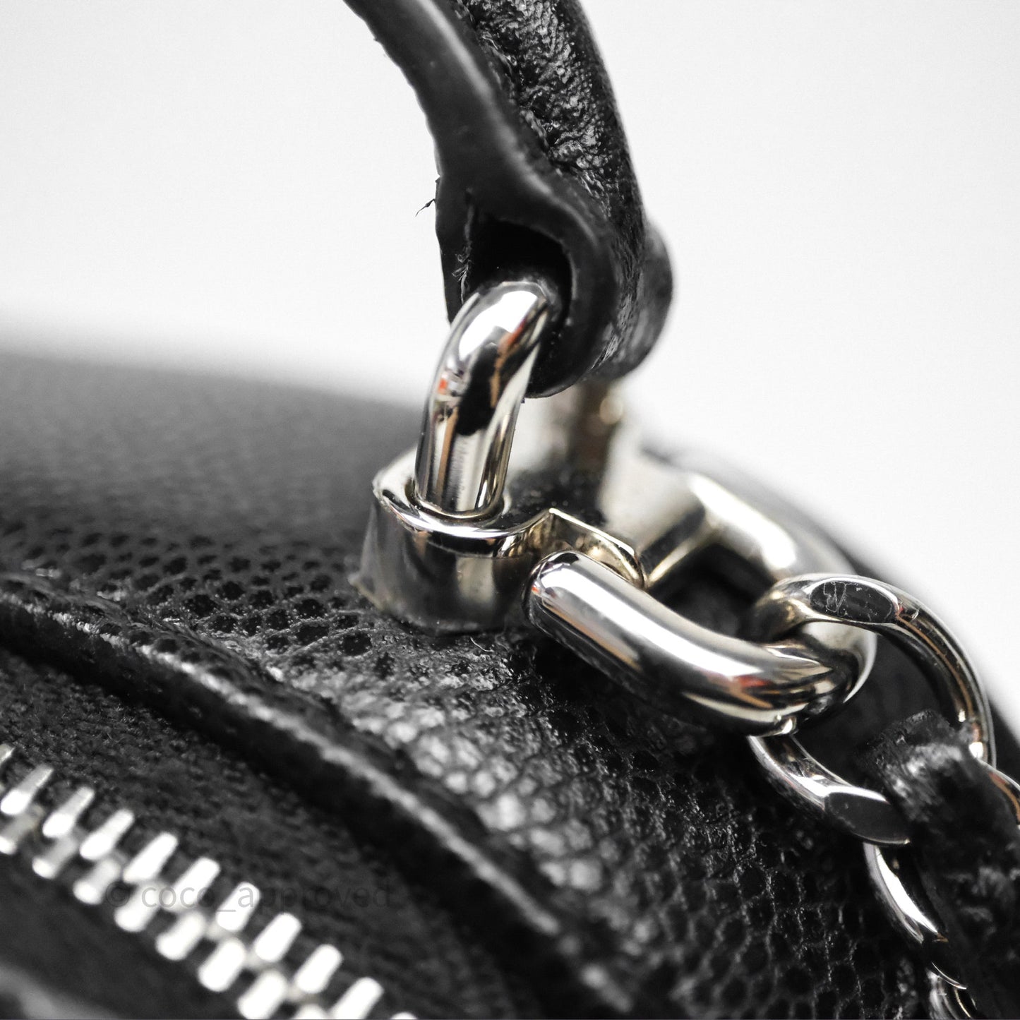 Chanel Classic Mini Backpack Black Caviar Silver Hardware