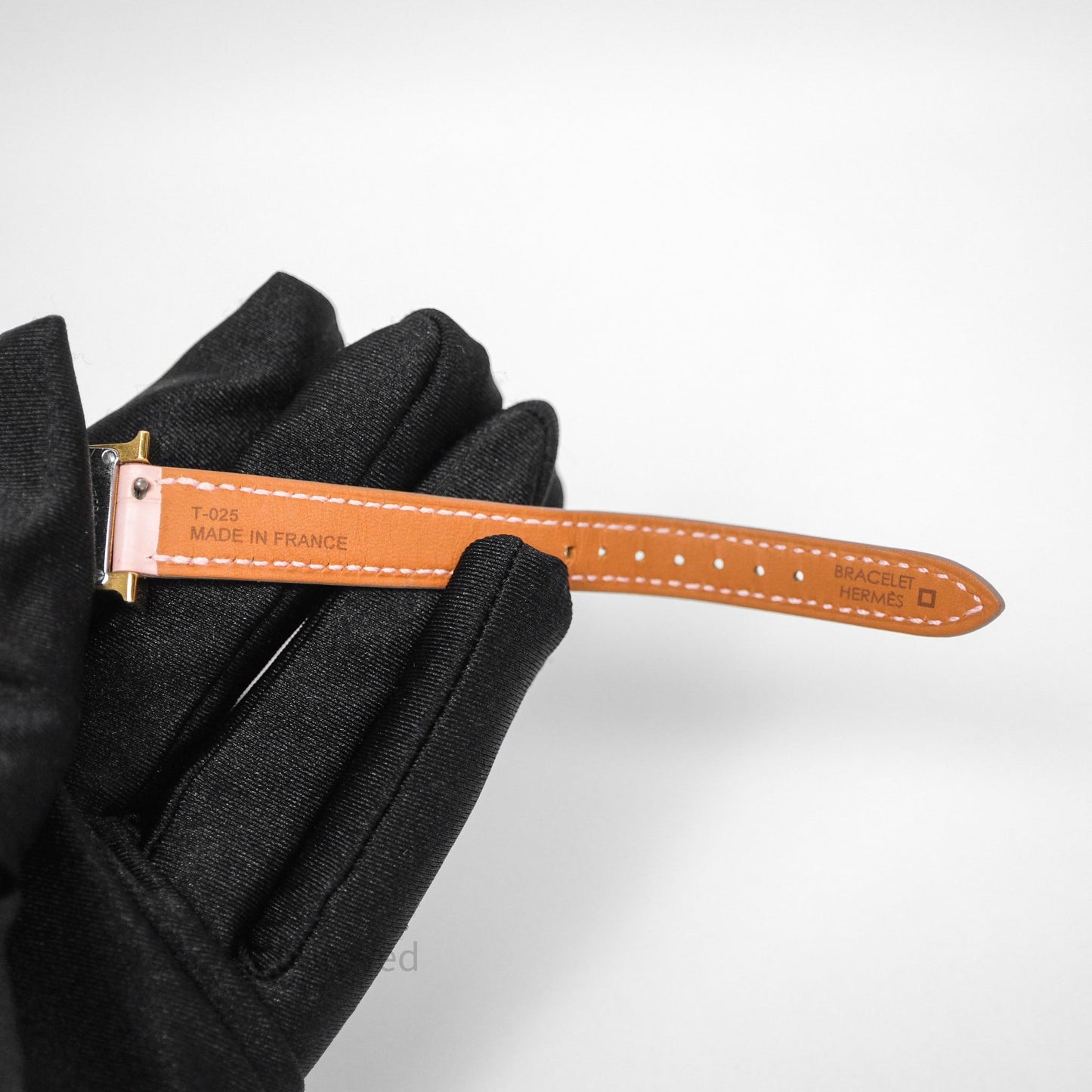 Hermès Heure H TPM Watch Alligator Gold Hardware