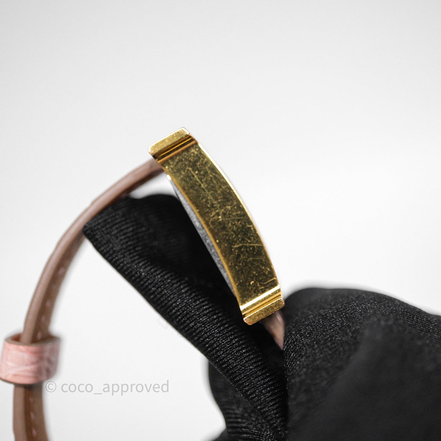 Hermès Heure H TPM Watch Alligator Gold Hardware