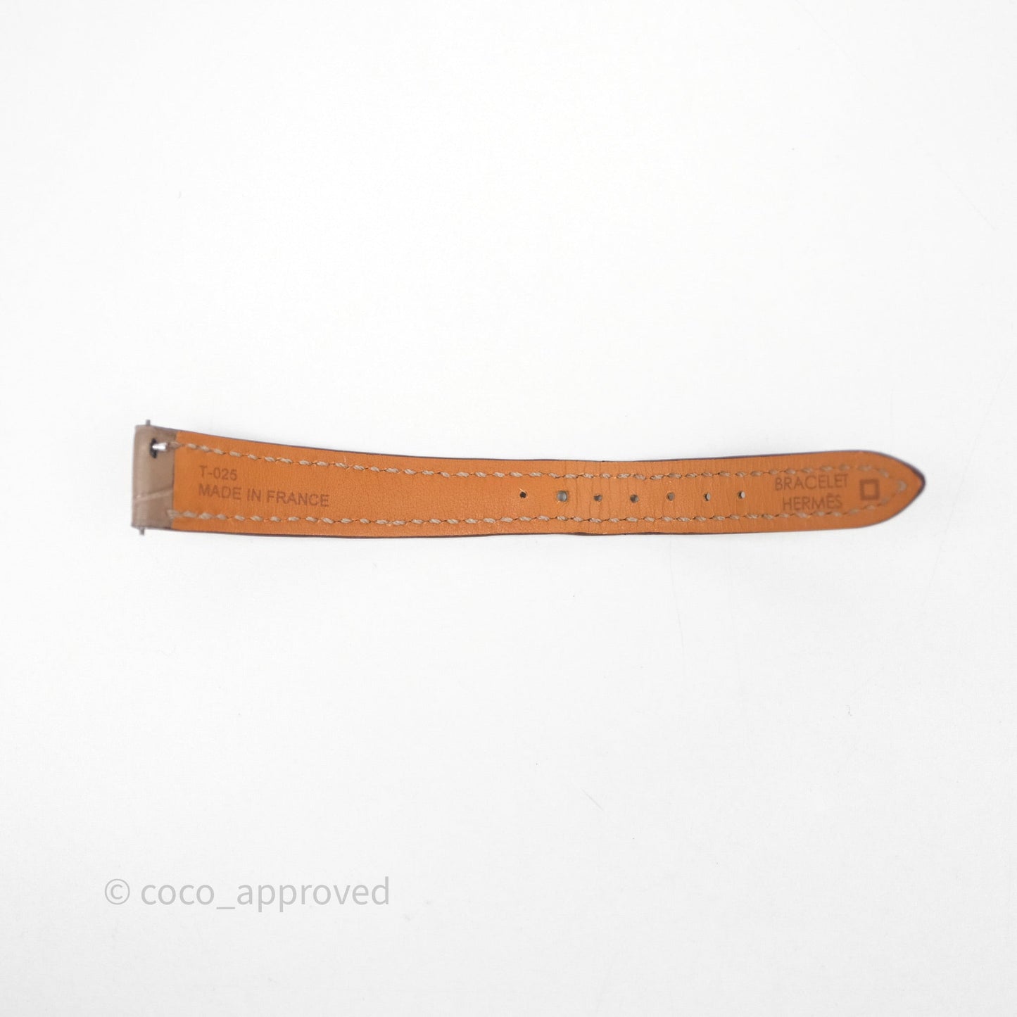 Hermès Heure H TPM Watch Alligator Gold Hardware
