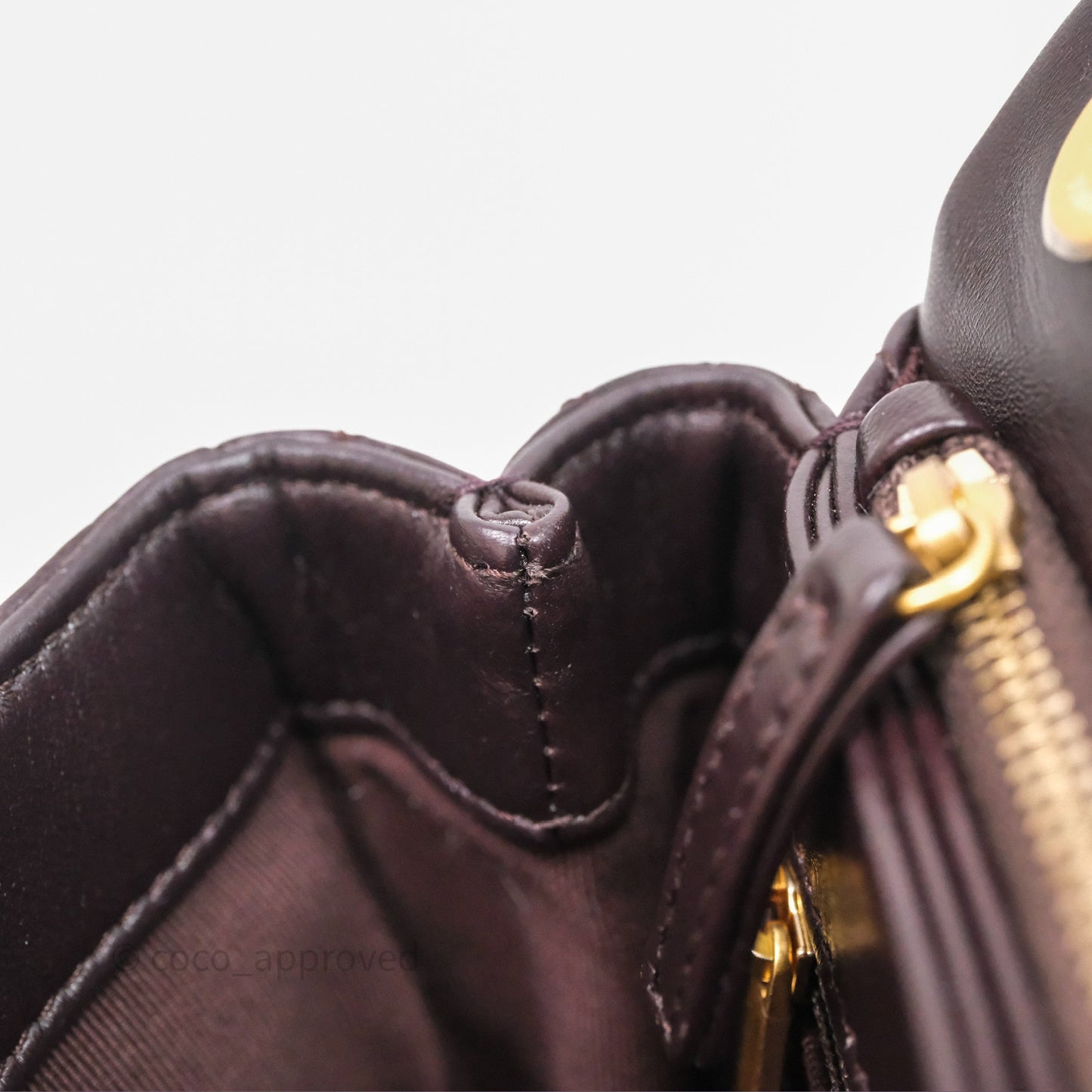 Chanel Small All Slide Adjustable Chain Flap Bag Dark Brown Lambskin Aged Gold Hardware