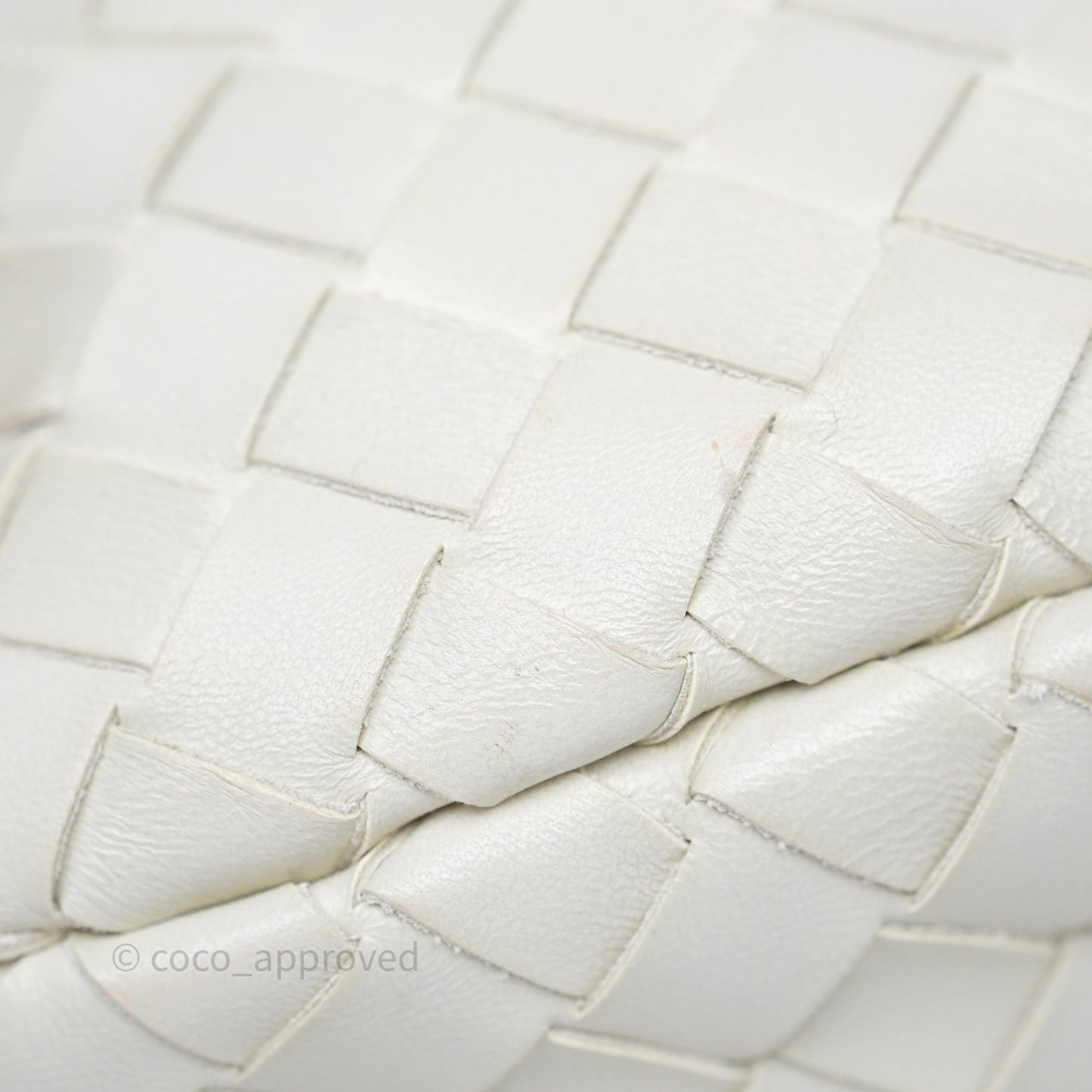 Bottega Veneta Small Turn Pouch Nappa Intrecciato White
