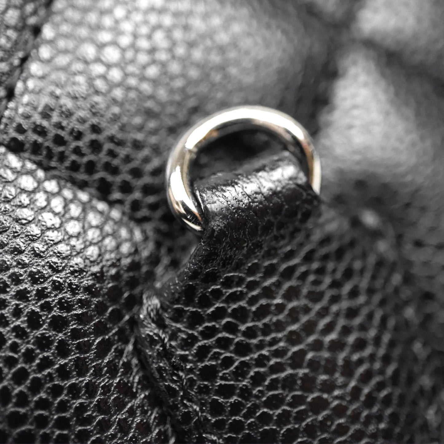 Chanel Classic Mini Backpack Black Caviar Silver Hardware