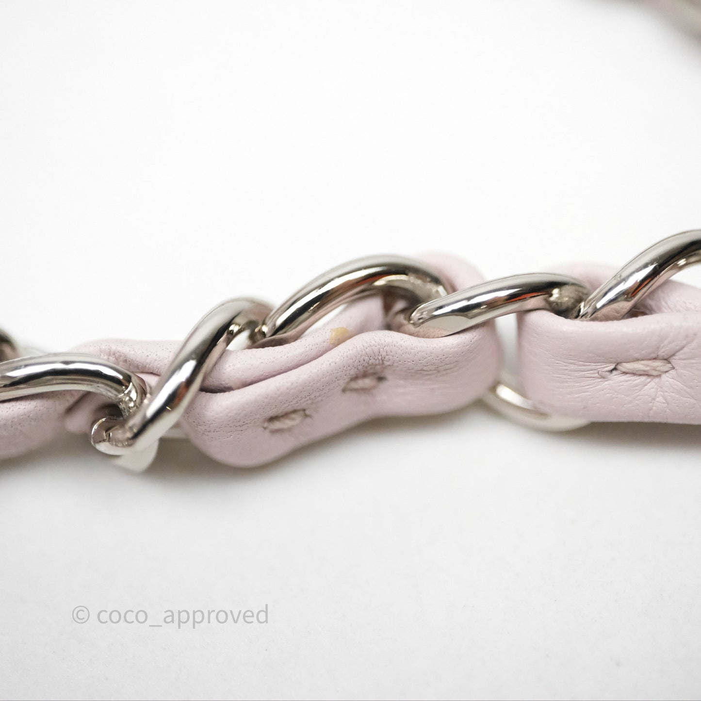 Chanel Small Classic Quilted Flap Lilac Lambskin Silver Hardware