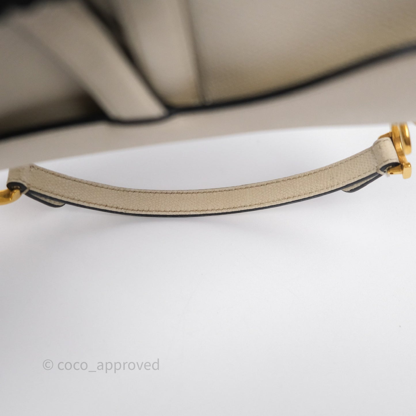 Christian Dior Mini Saddle Bag White Grained Calfskin Gold Hardware
