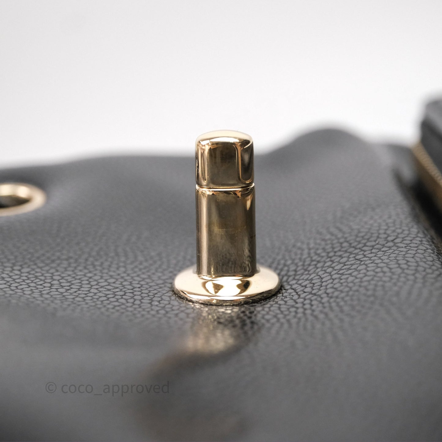 Chanel Quilted Business Affinity Backpack Black Caviar Gold Hardware
