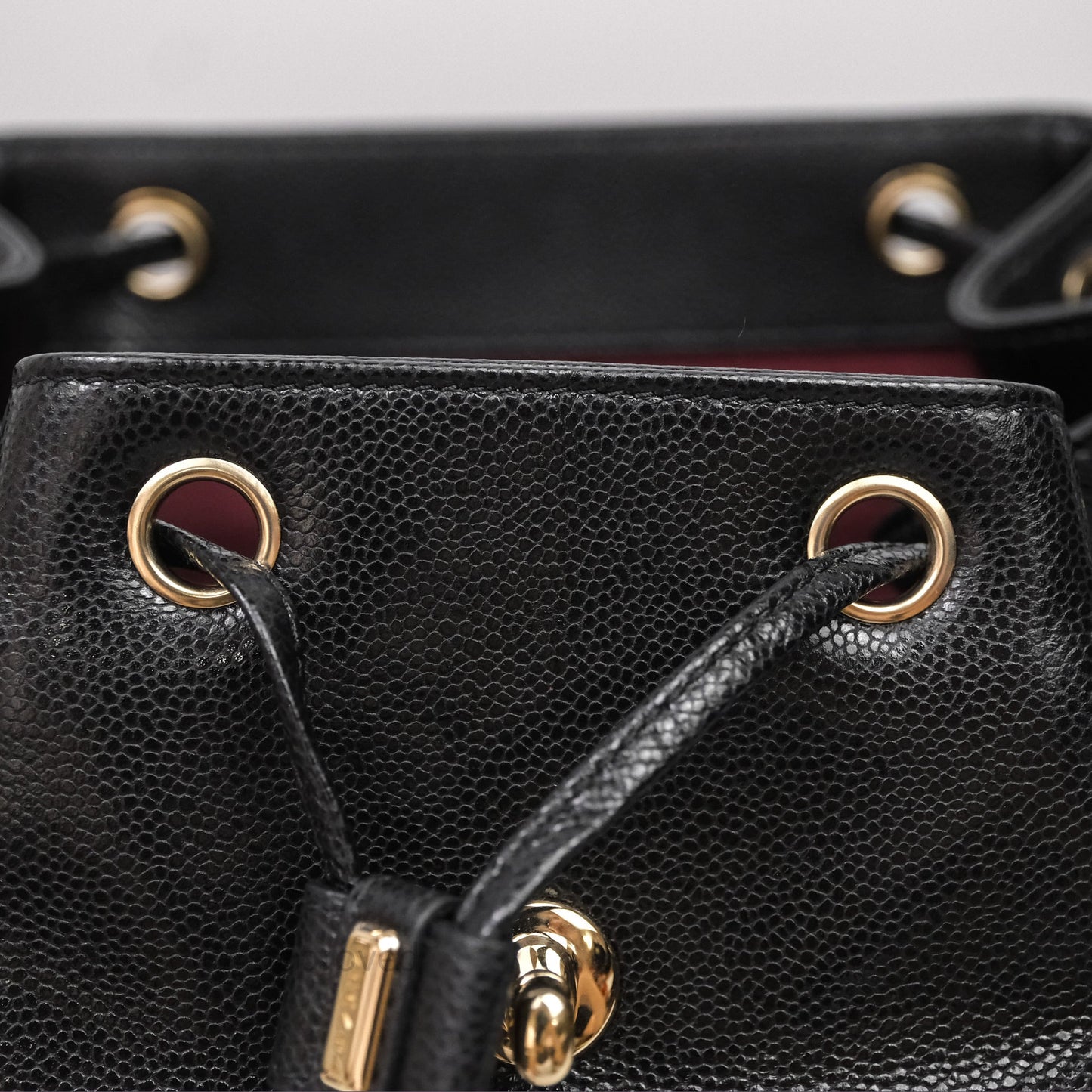 Chanel Quilted Business Affinity Backpack Black Caviar Gold Hardware