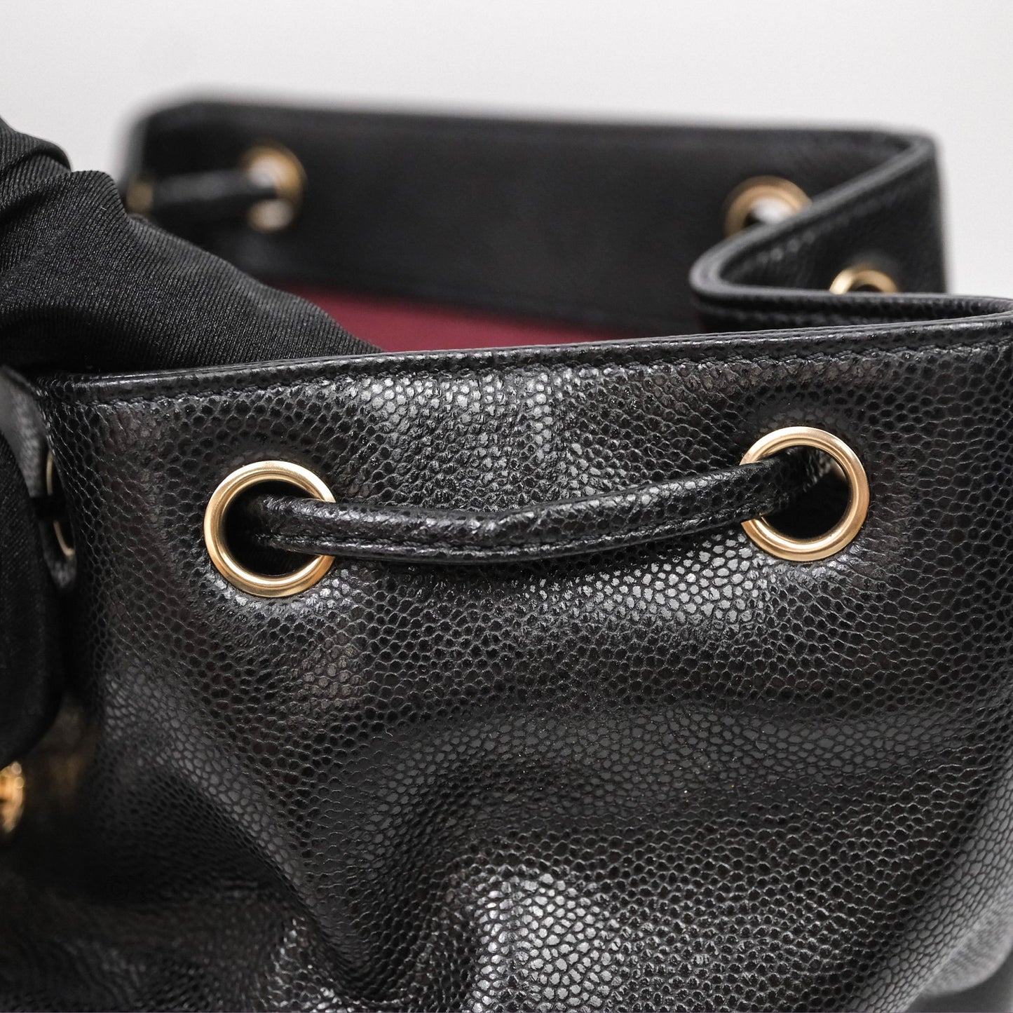 Chanel Quilted Business Affinity Backpack Black Caviar Gold Hardware