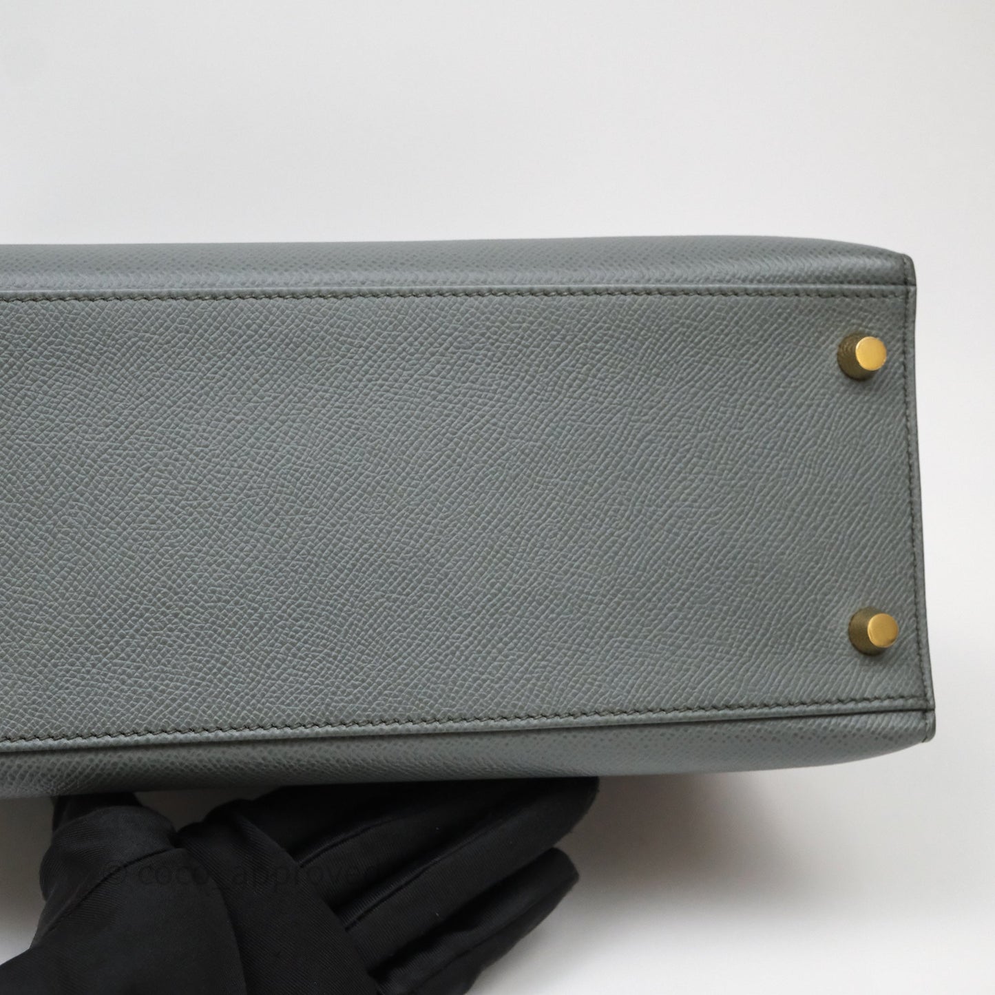 Hermès Kelly 28 Sellier Vert Amanda 63 Epsom Gold Hardware