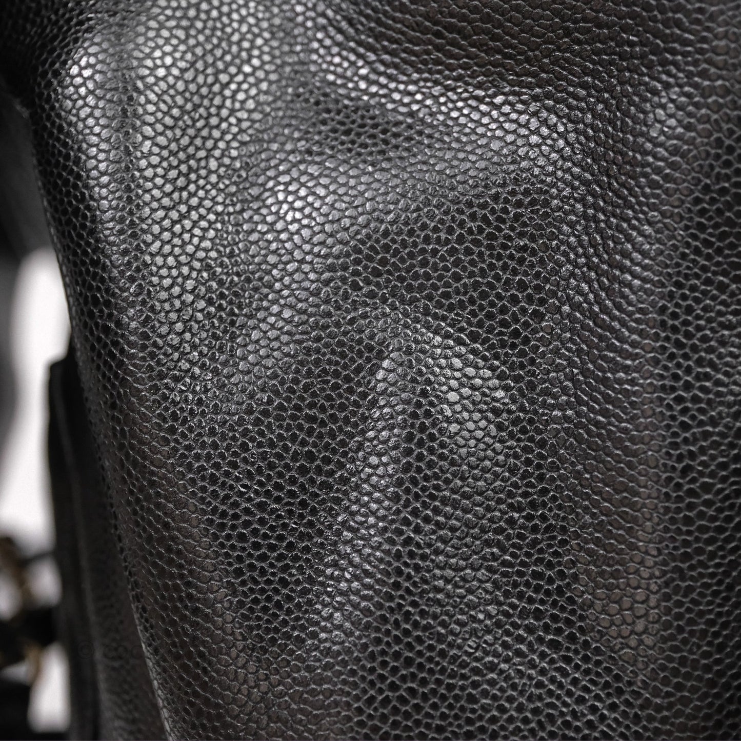 Chanel Quilted Business Affinity Backpack Black Caviar Gold Hardware