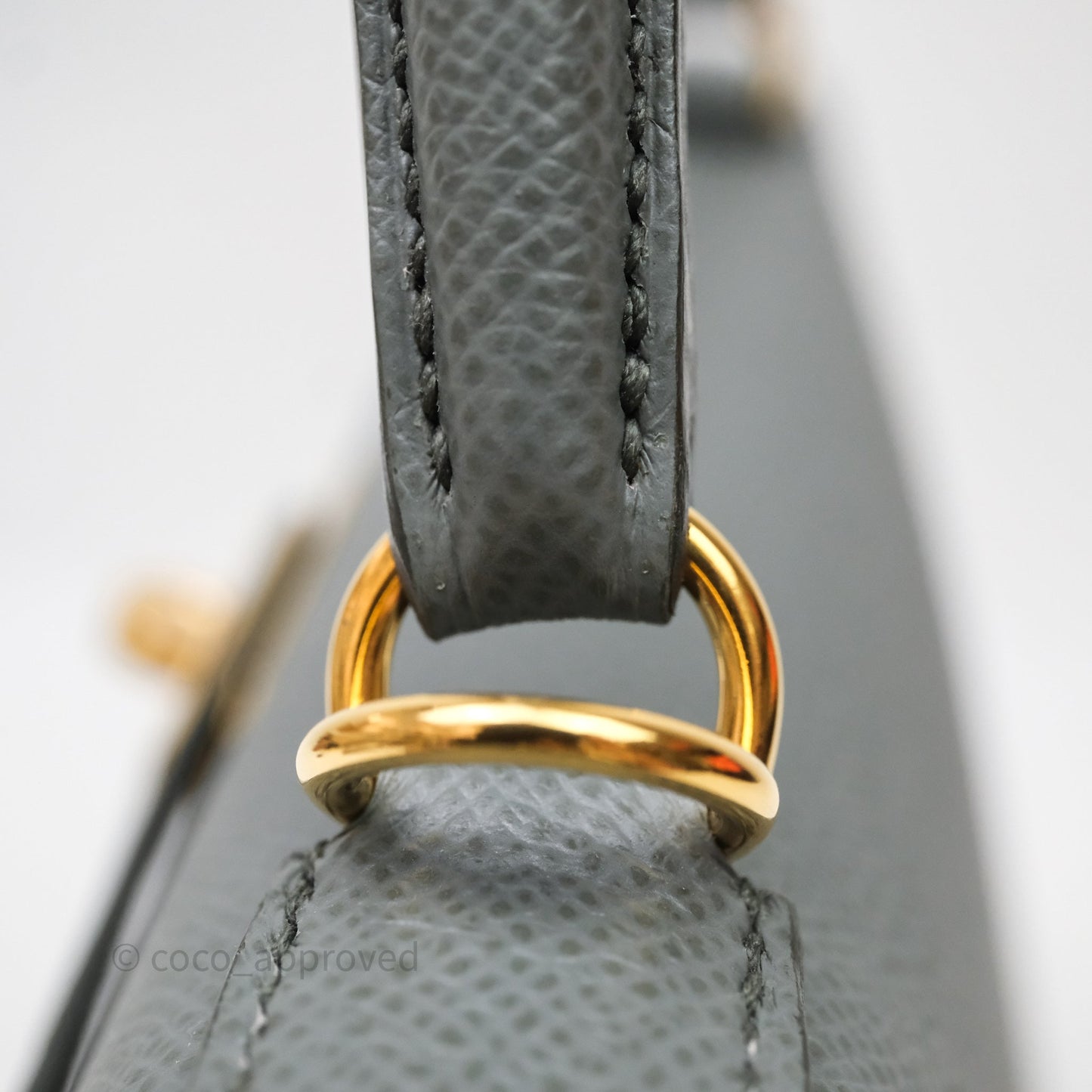 Hermès Kelly 28 Sellier Vert Amanda 63 Epsom Gold Hardware