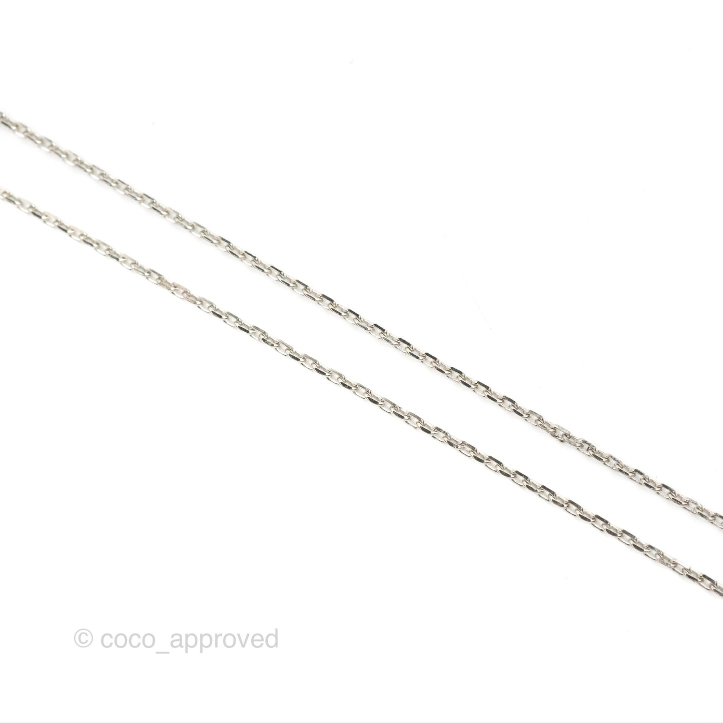 Hermès Mini Pop H Pendant Necklace Black Palladium Hardware