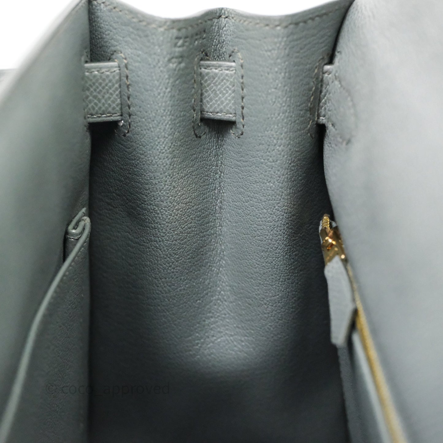 Hermès Kelly 28 Sellier Vert Amanda 63 Epsom Gold Hardware