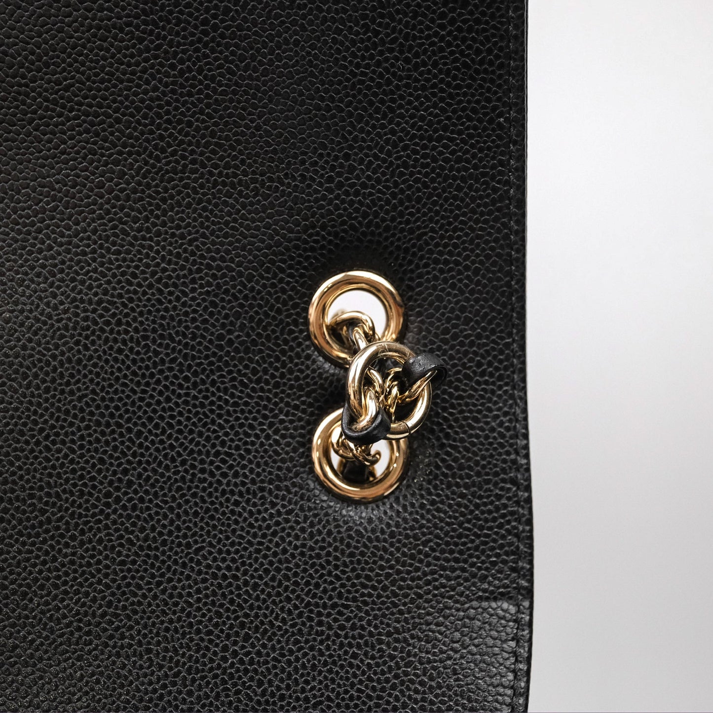 Chanel Quilted Business Affinity Backpack Black Caviar Gold Hardware