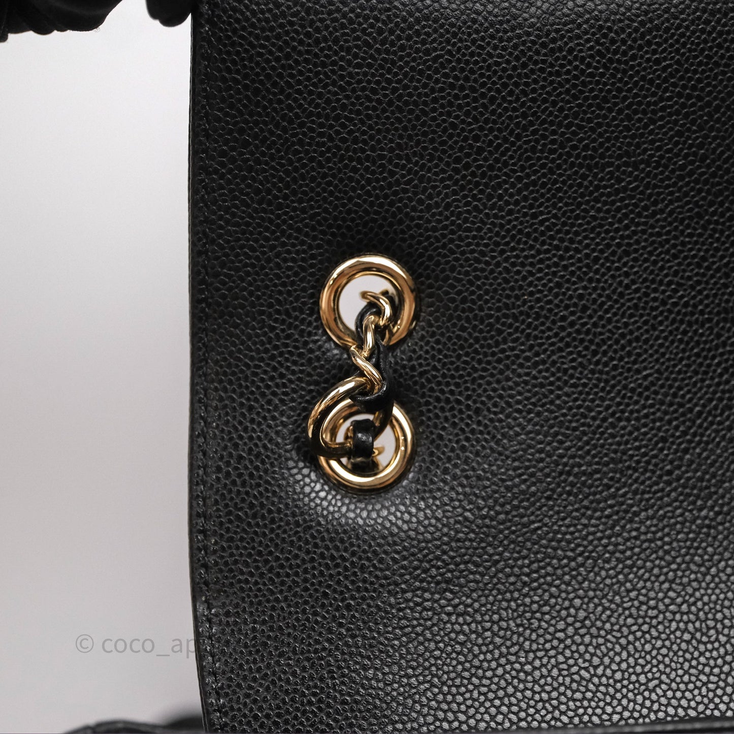 Chanel Quilted Business Affinity Backpack Black Caviar Gold Hardware