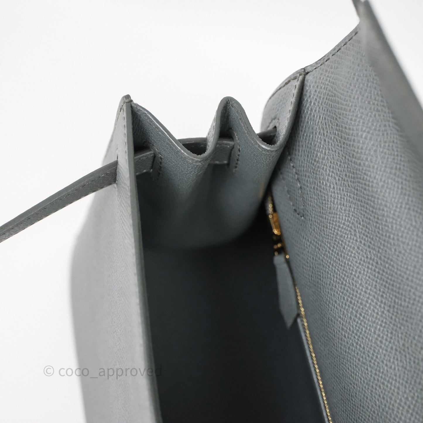 Hermès Kelly 28 Sellier Vert Amanda 63 Epsom Gold Hardware