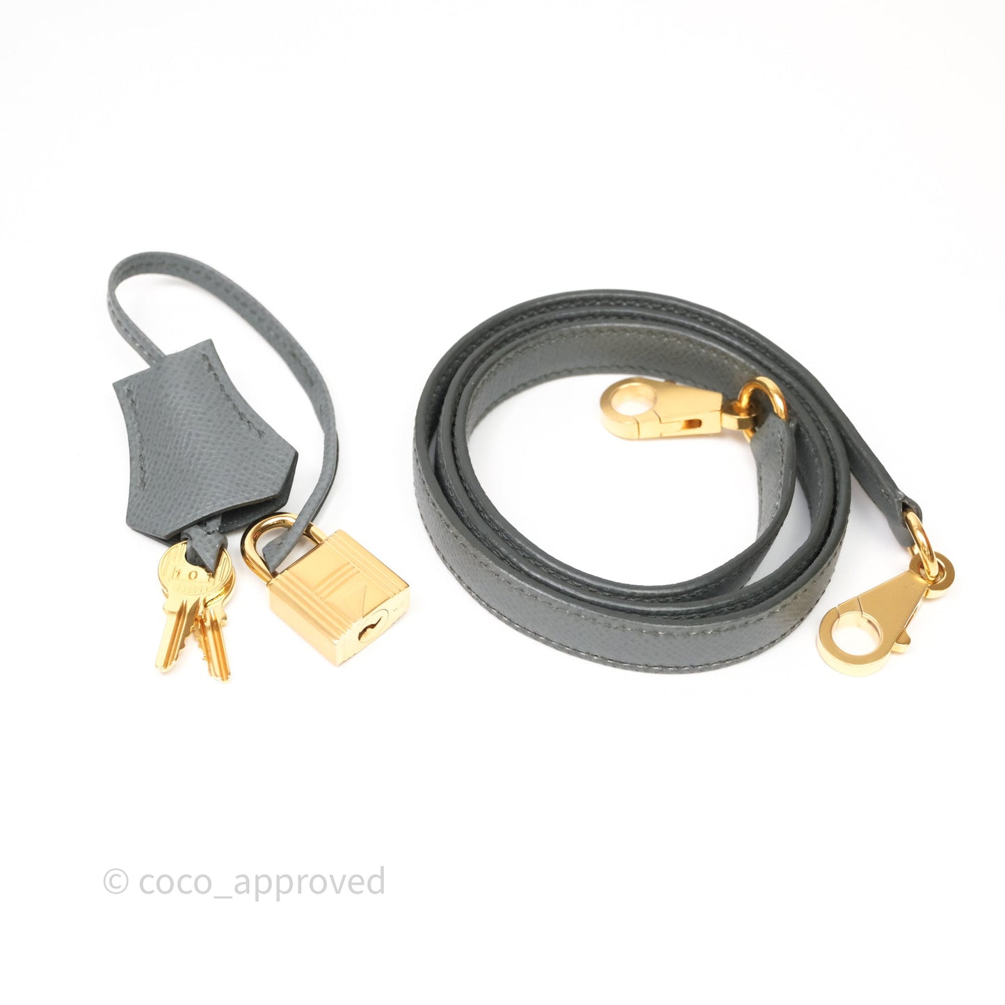 Hermès Kelly 28 Sellier Vert Amanda 63 Epsom Gold Hardware