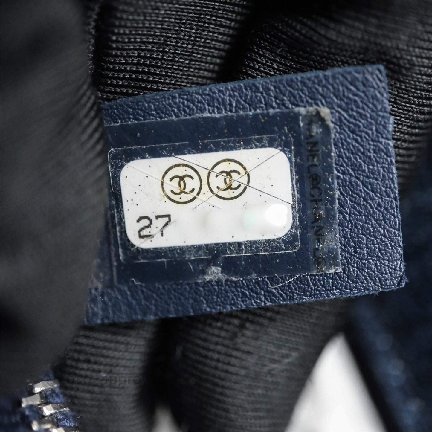 Chanel Medium Quilted Coco Handle Flap Denim Silver Hardware