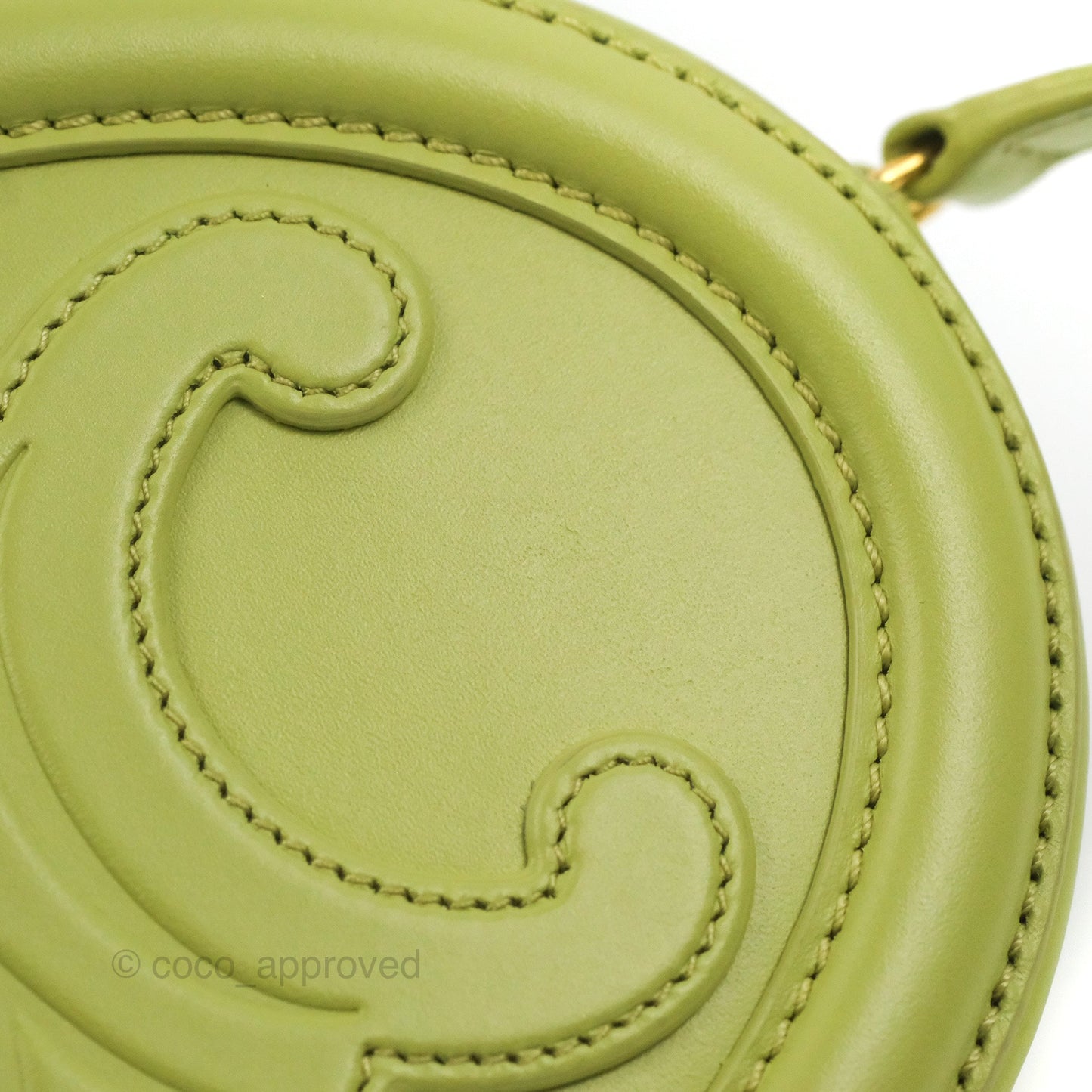 Celine Oval Bag Cuir Triomphe Green Calfskin
