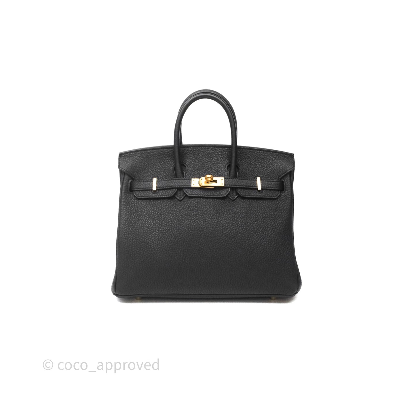 Birkin 25 Noir 89 Togo Gold Hardware