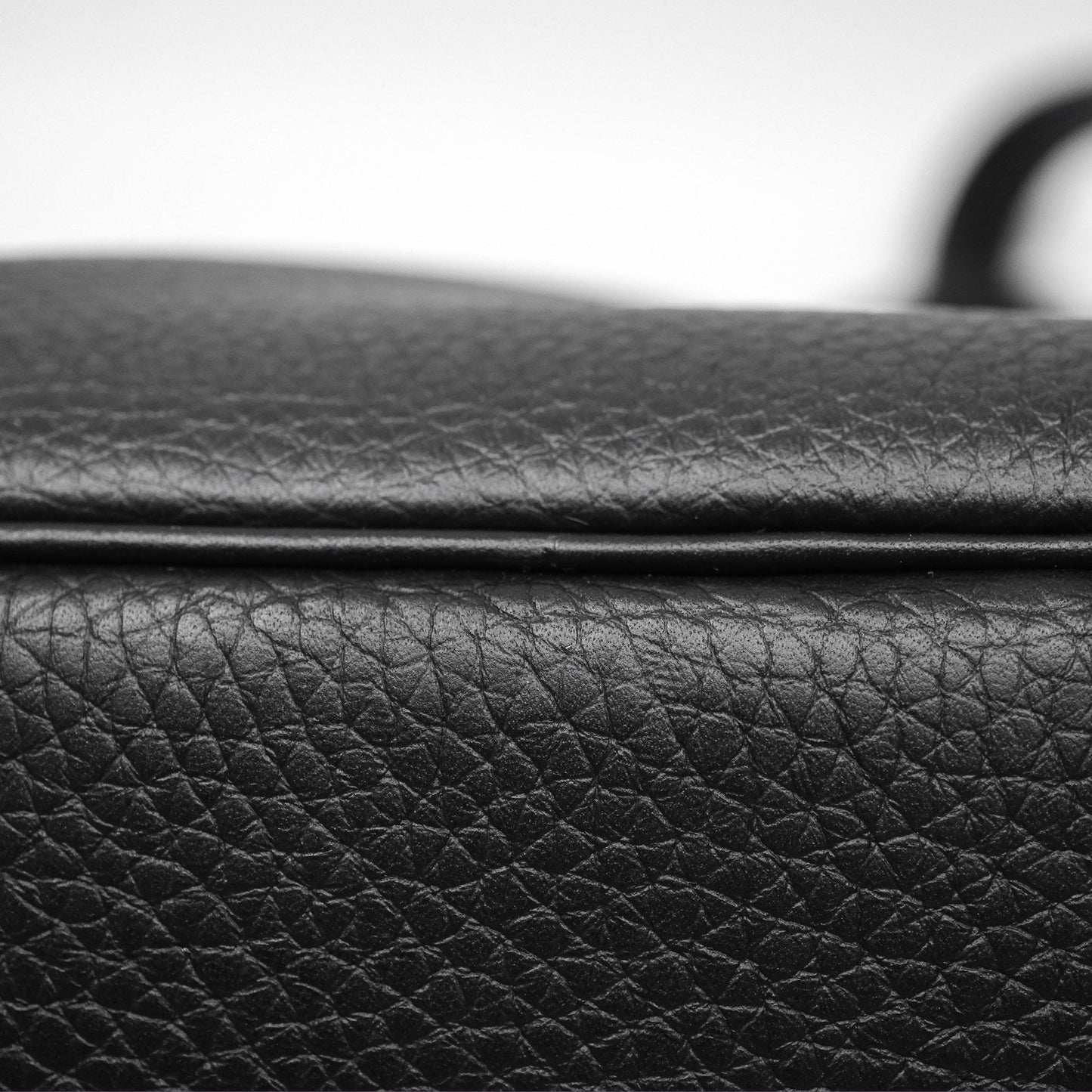 Chanel Vintage Belt Bag Black Caviar 24K Gold Hardware