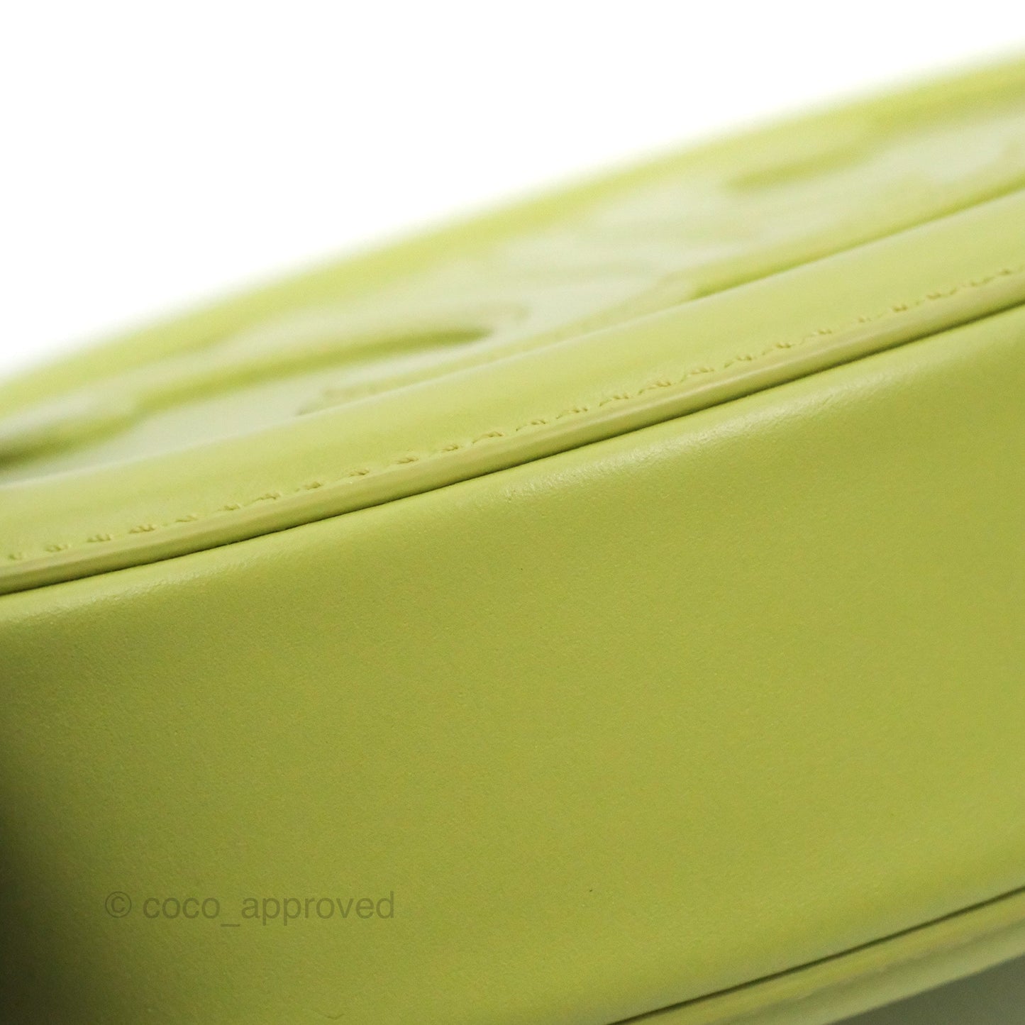 Celine Oval Bag Cuir Triomphe Green Calfskin