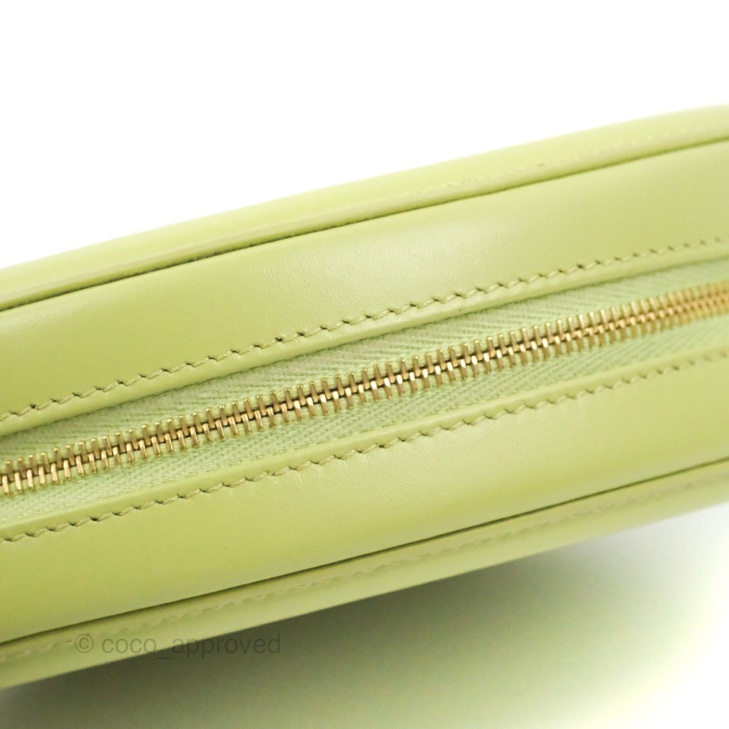 Celine Oval Bag Cuir Triomphe Green Calfskin
