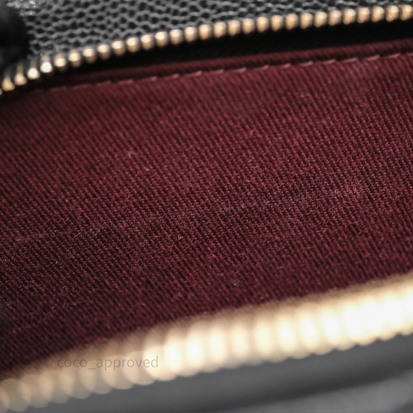 Chanel Quilted Business Affinity Backpack Black Caviar Gold Hardware