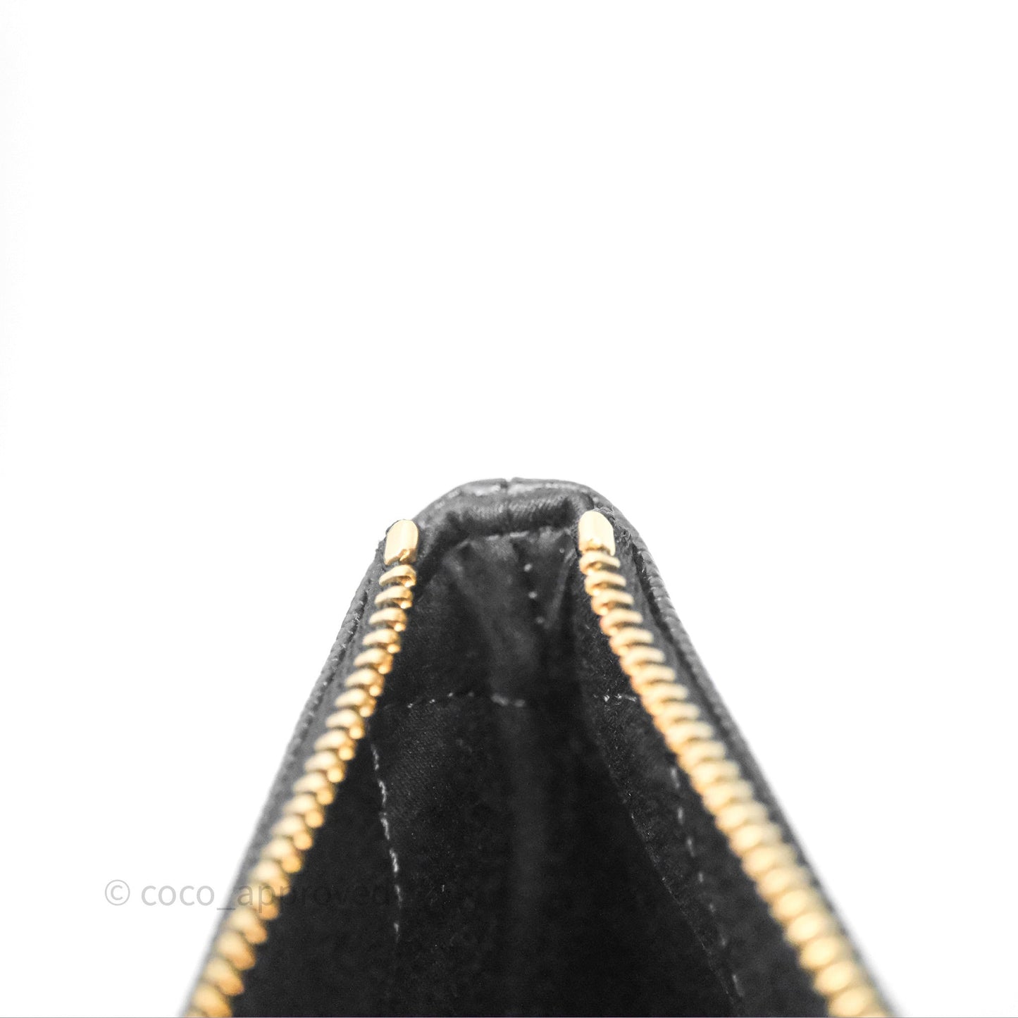 Chanel 22 Small Black Shiny Caviar Aged Gold Hardware