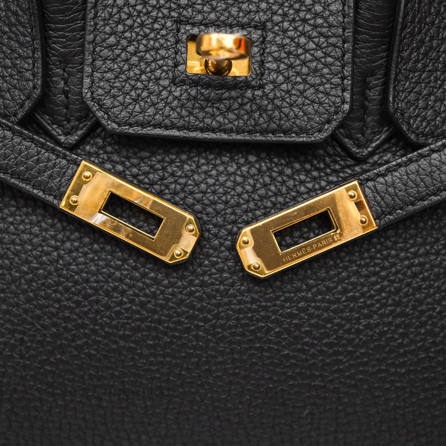 Birkin 25 Noir 89 Togo Gold Hardware