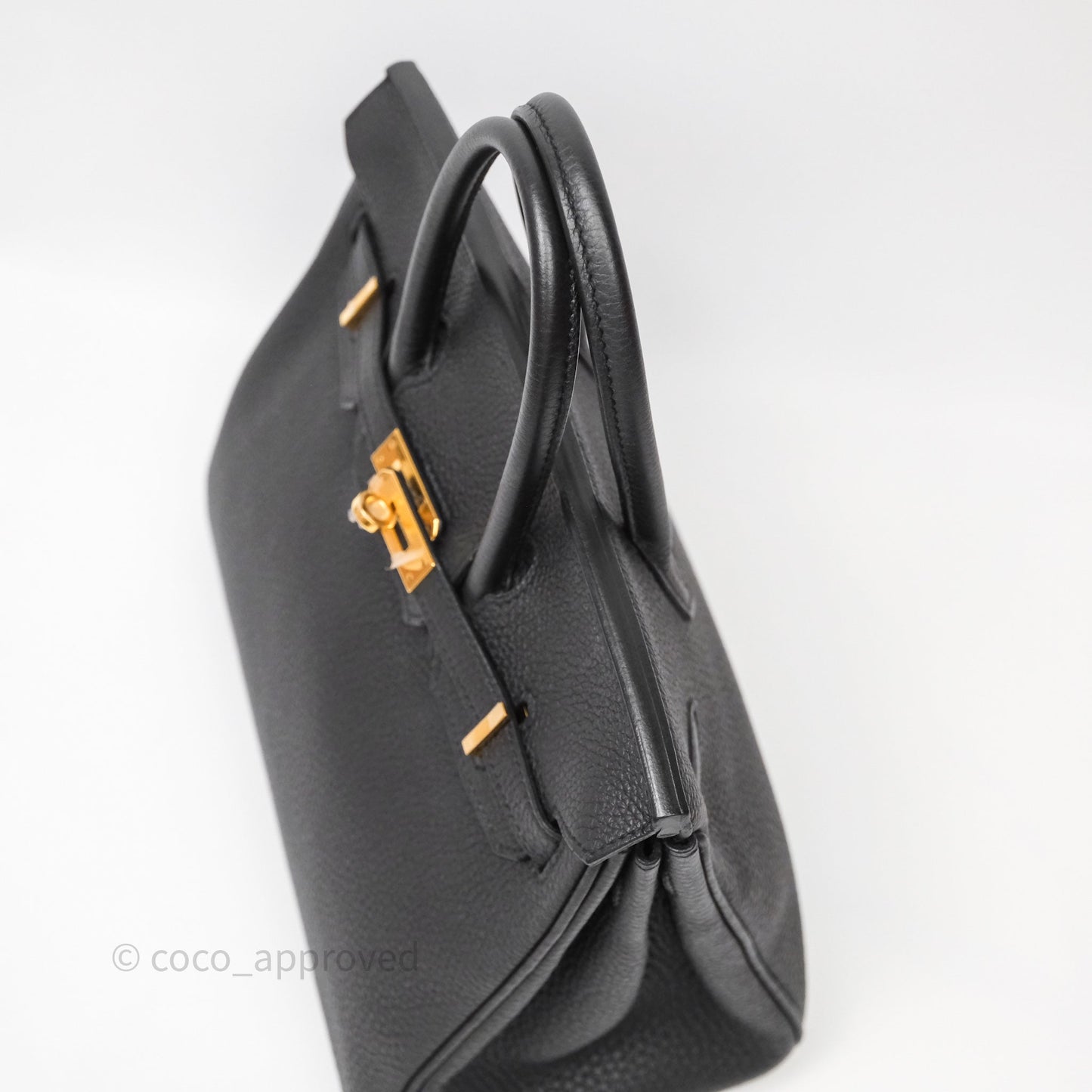 Birkin 25 Noir 89 Togo Gold Hardware