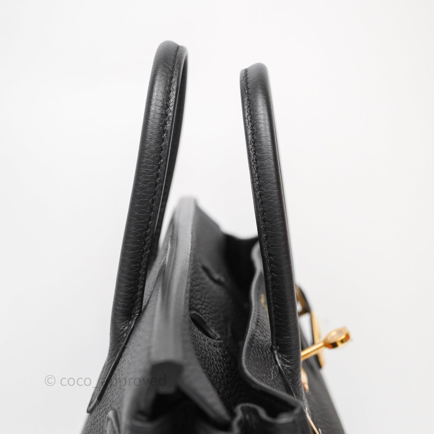 Birkin 25 Noir 89 Togo Gold Hardware