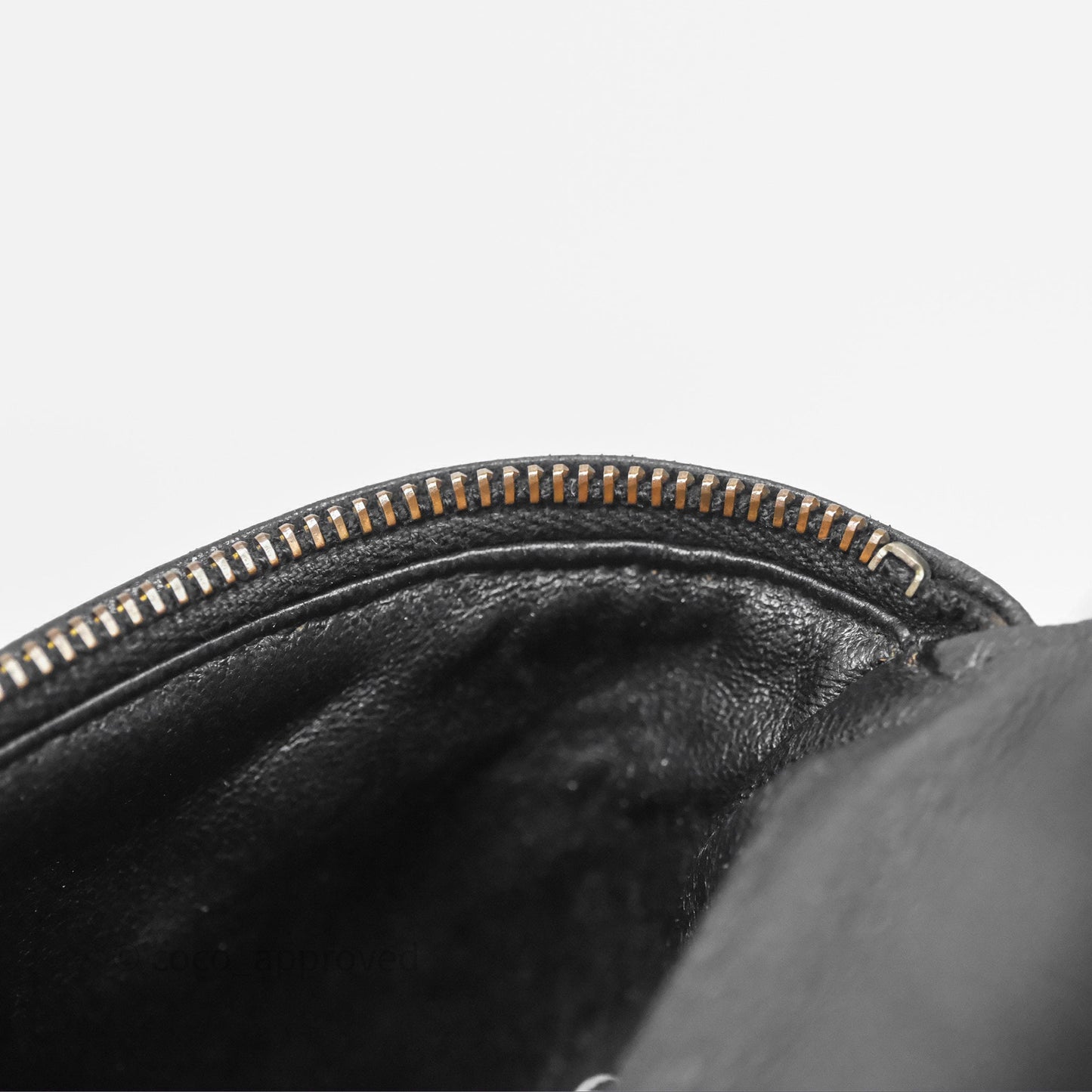 Chanel Vintage Belt Bag Black Caviar 24K Gold Hardware