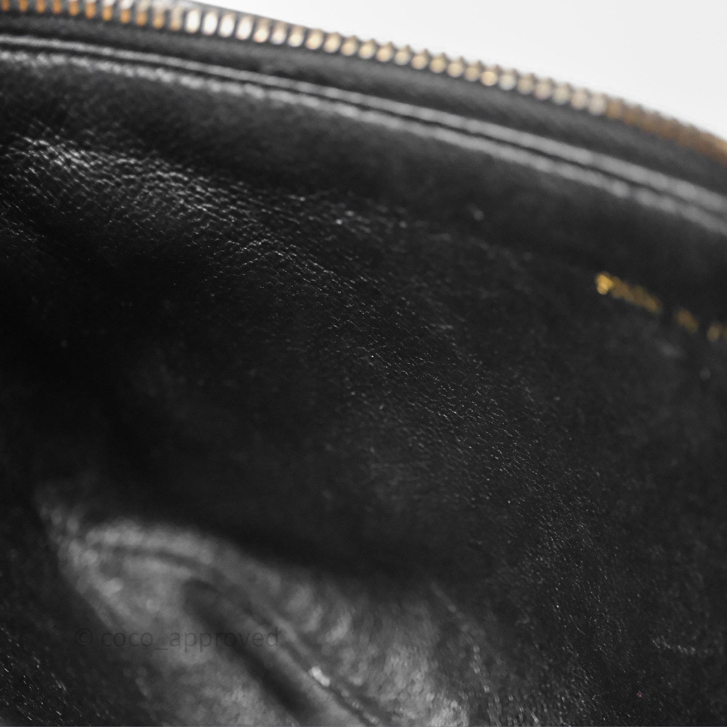 Chanel Vintage Belt Bag Black Caviar 24K Gold Hardware