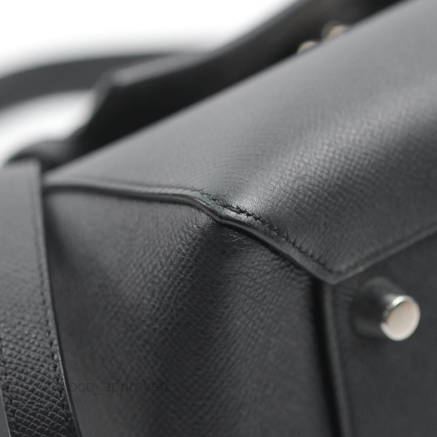 Celine Mini Belt Bag Dark Navy Grained Calfskin Ruthenium Hardware