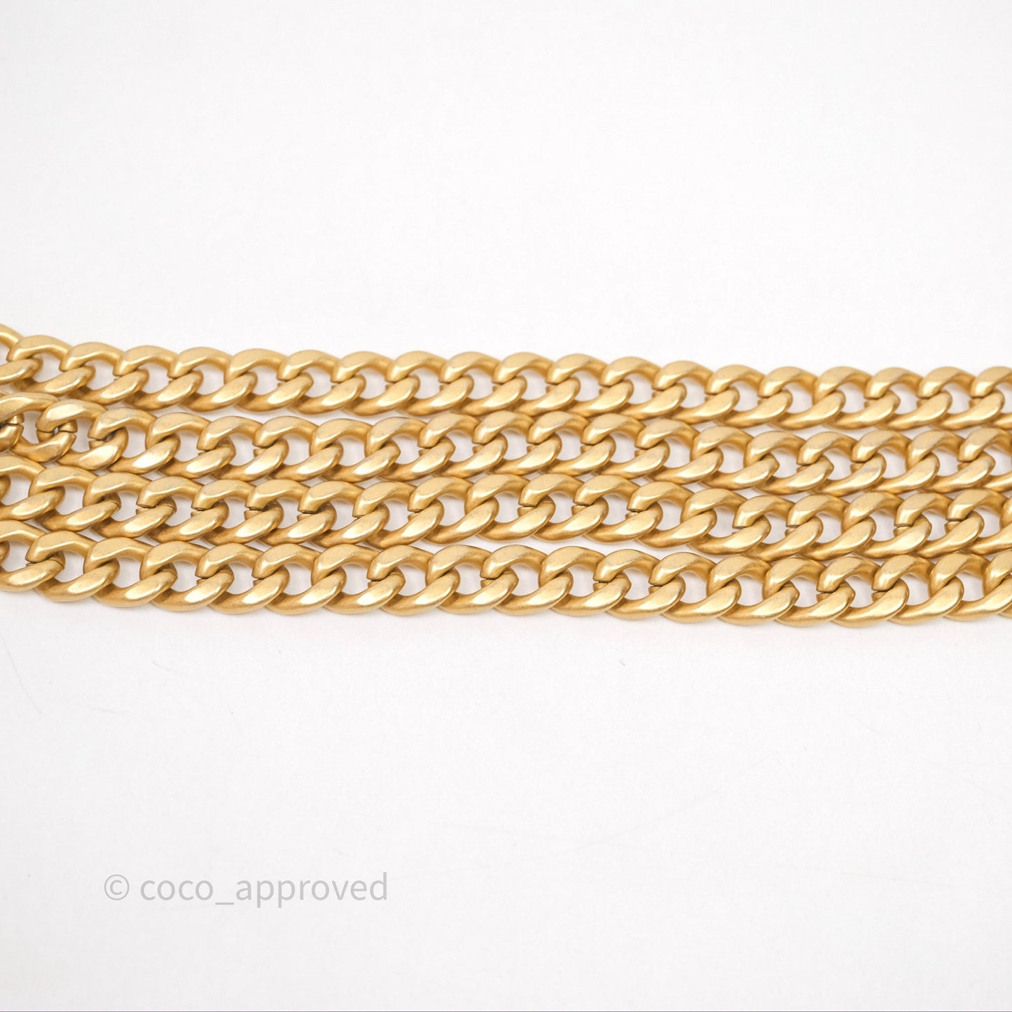 Chanel Mini Flap Bag Heart Adjustable Chain White Caviar Aged Gold Hardware