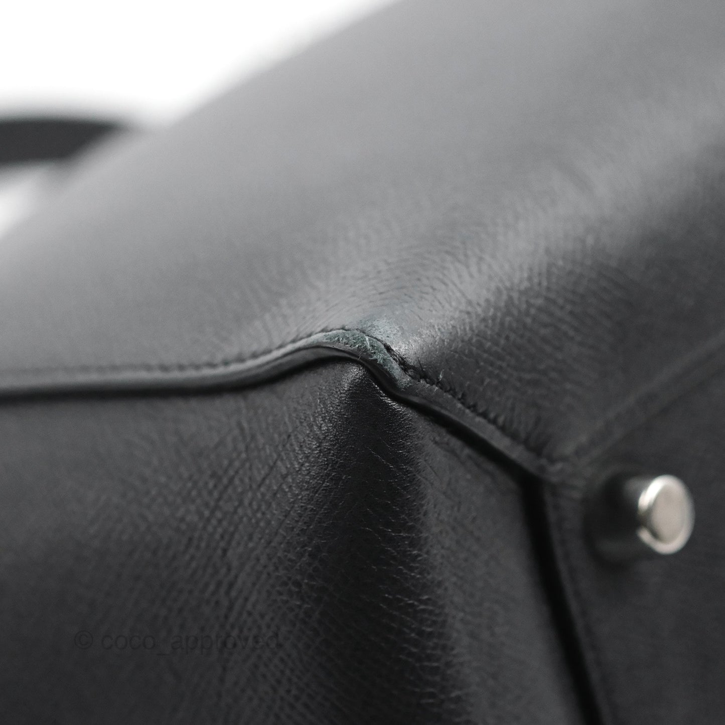 Celine Mini Belt Bag Dark Navy Grained Calfskin Ruthenium Hardware