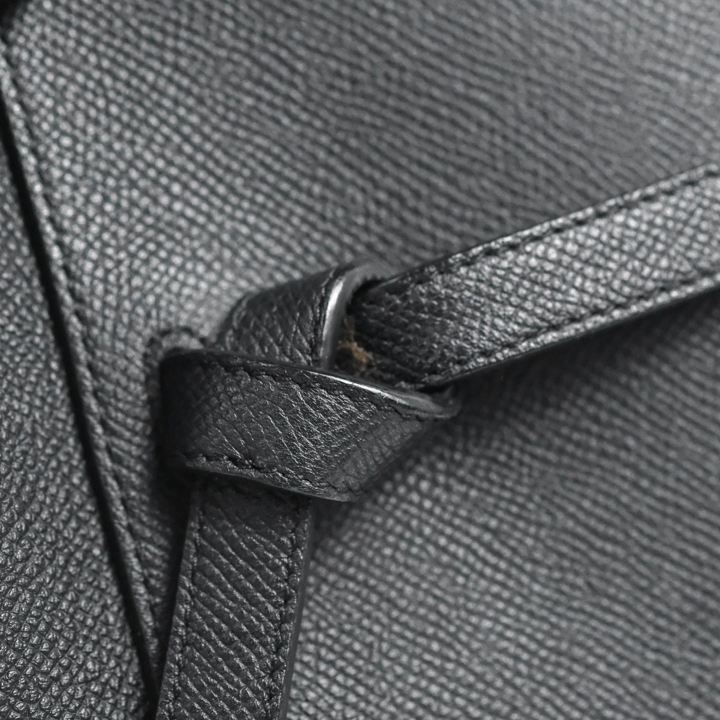 Celine Mini Belt Bag Dark Navy Grained Calfskin Ruthenium Hardware