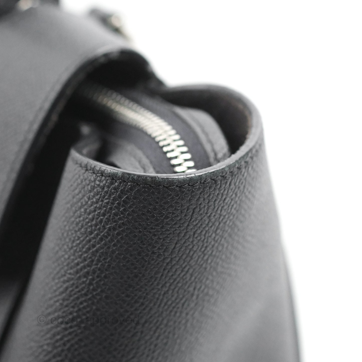 Celine Mini Belt Bag Dark Navy Grained Calfskin Ruthenium Hardware