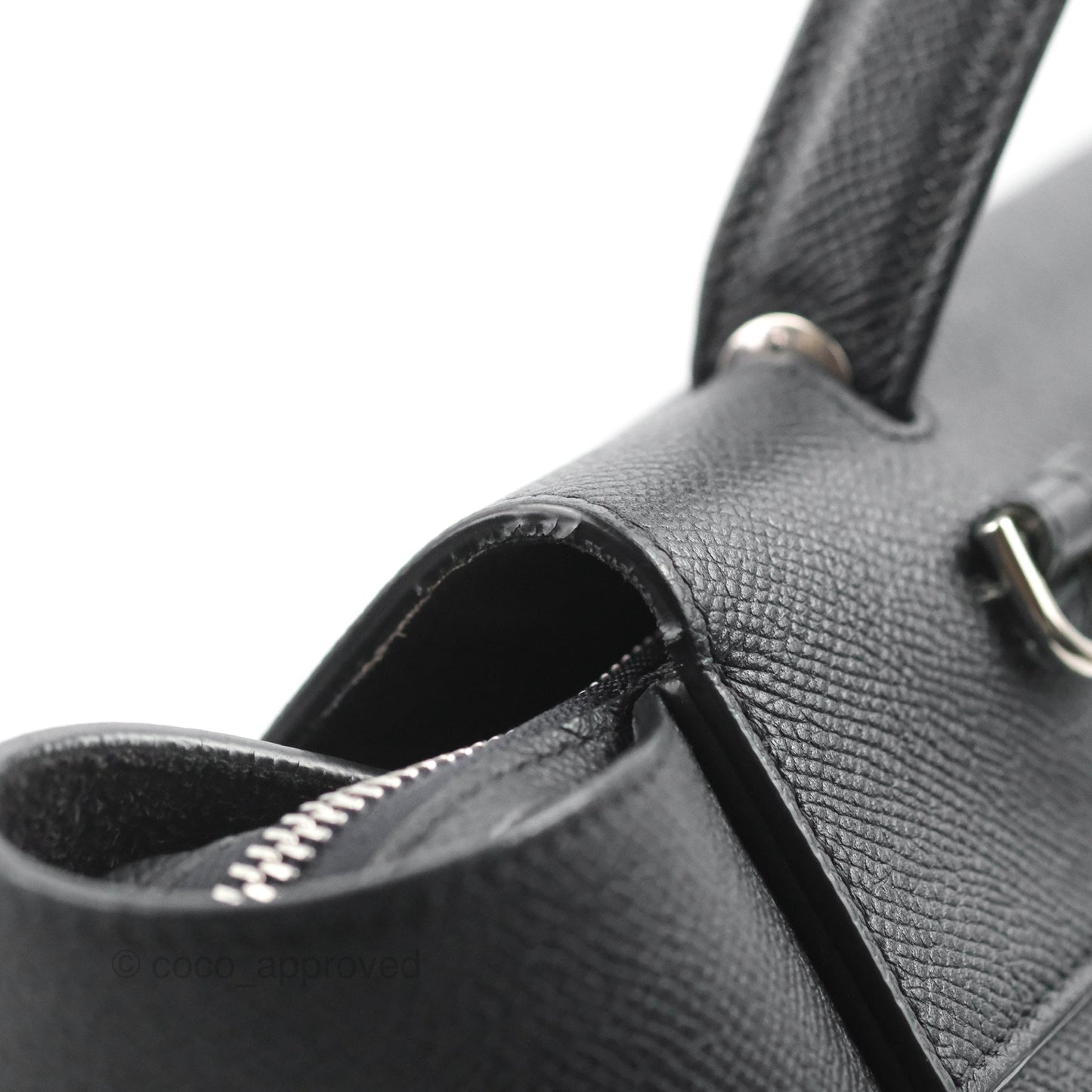 Celine Mini Belt Bag Dark Navy Grained Calfskin Ruthenium Hardware