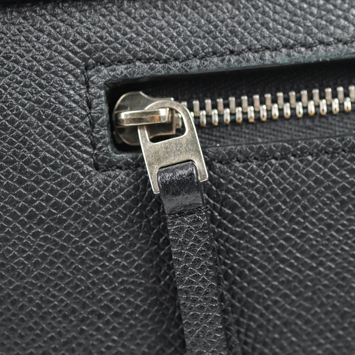 Celine Mini Belt Bag Dark Navy Grained Calfskin Ruthenium Hardware