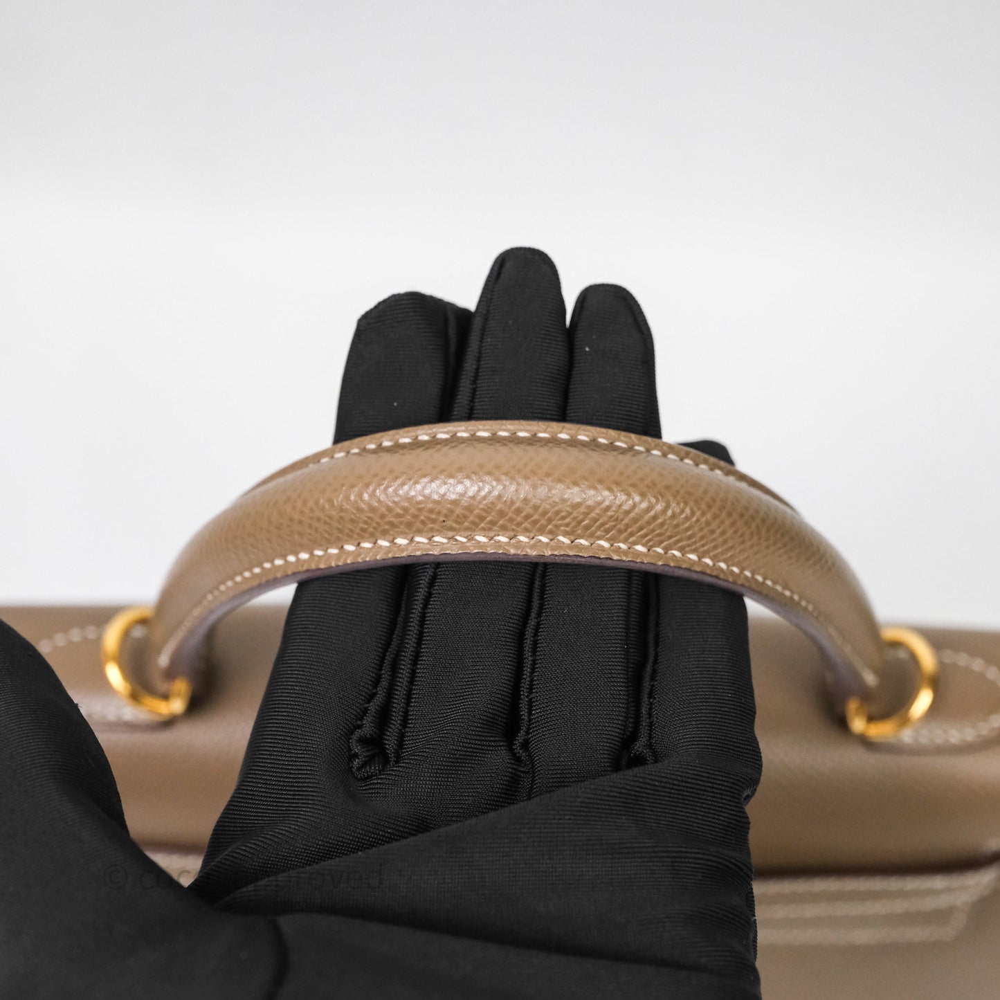 Hermes Kelly 25 Etoupe 18 Epsom Gold Hardware