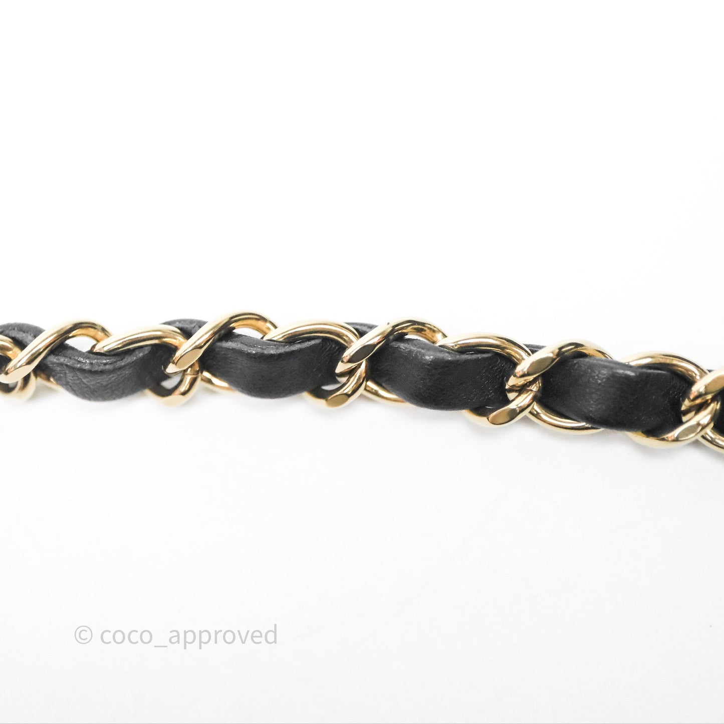 Chanel Mini Square Black Lambskin Gold Hardware