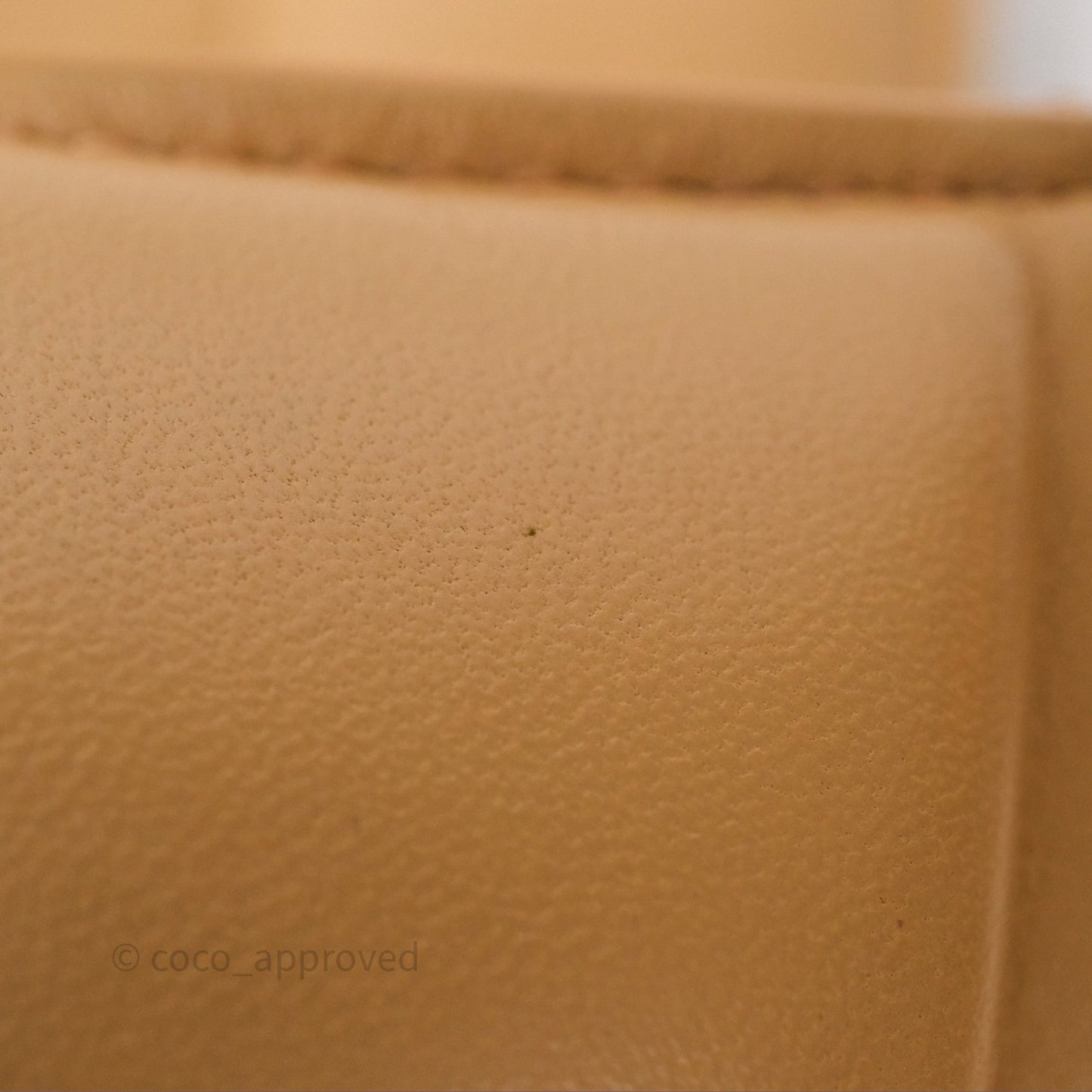 Bottega Veneta Padded Cassette Beige Lambskin