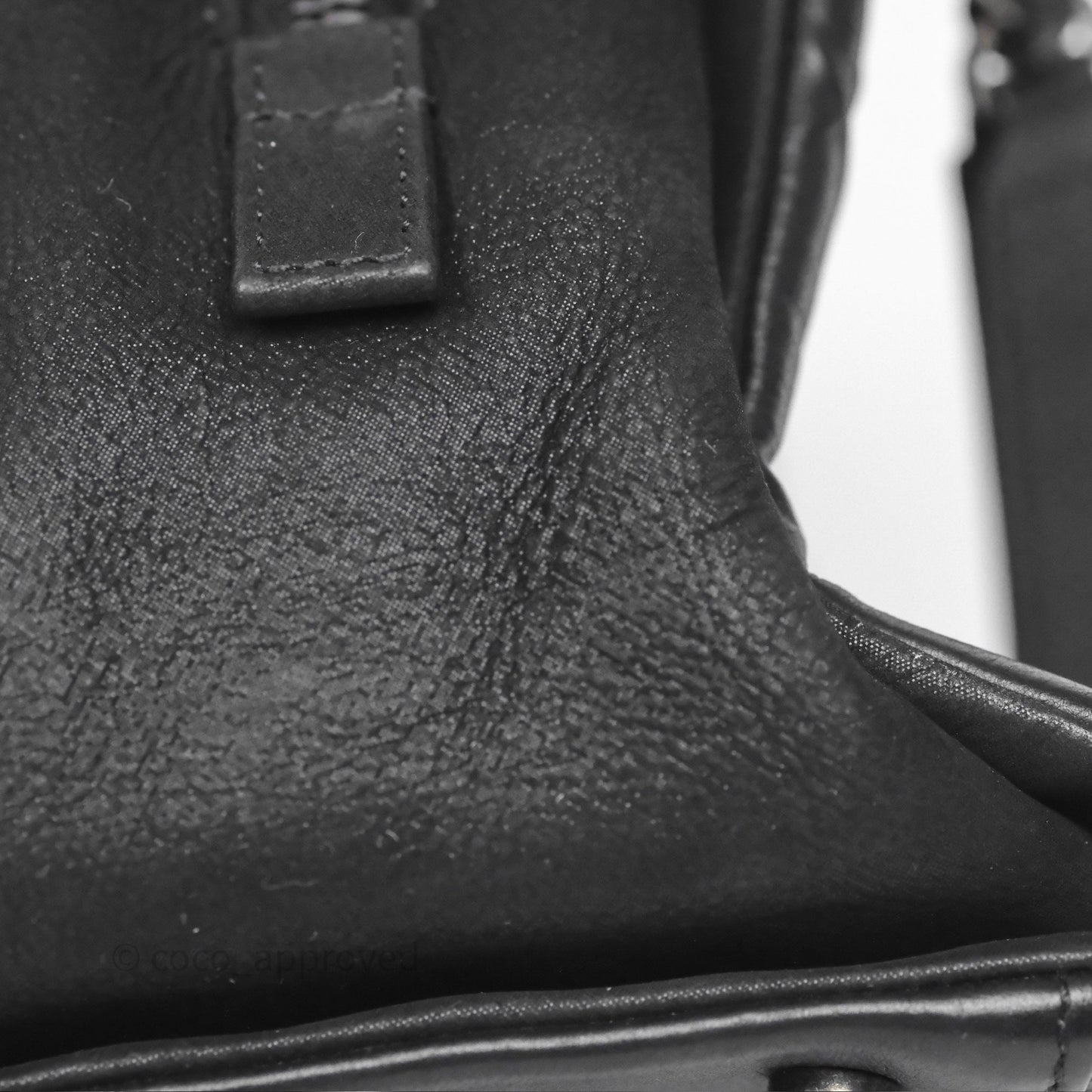 Chanel Small Chic Zip Shopping Tote Black Calfskin Ruthenium Hardware