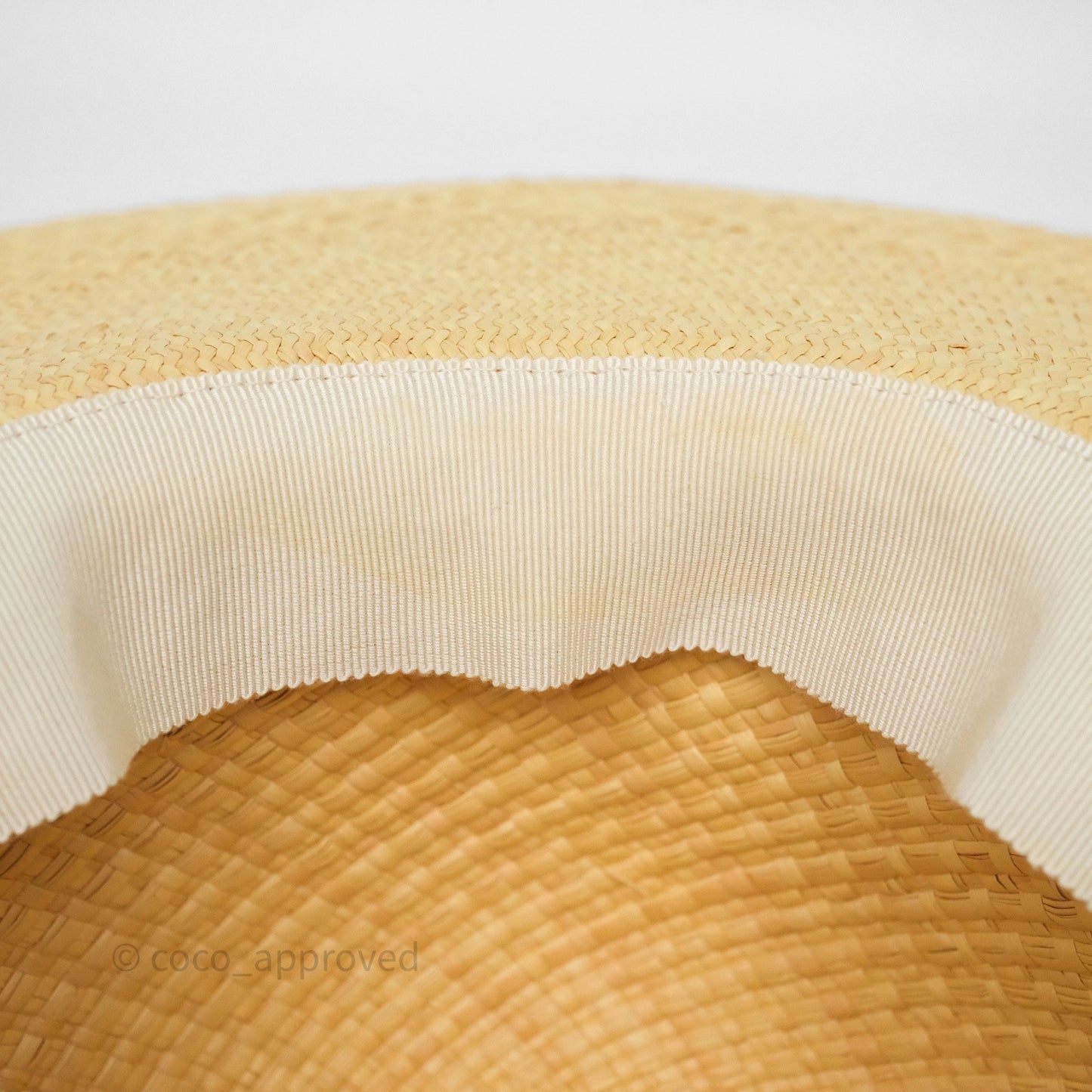 Hermès Carrousel Hat Naturel/ Ecru/ Noir