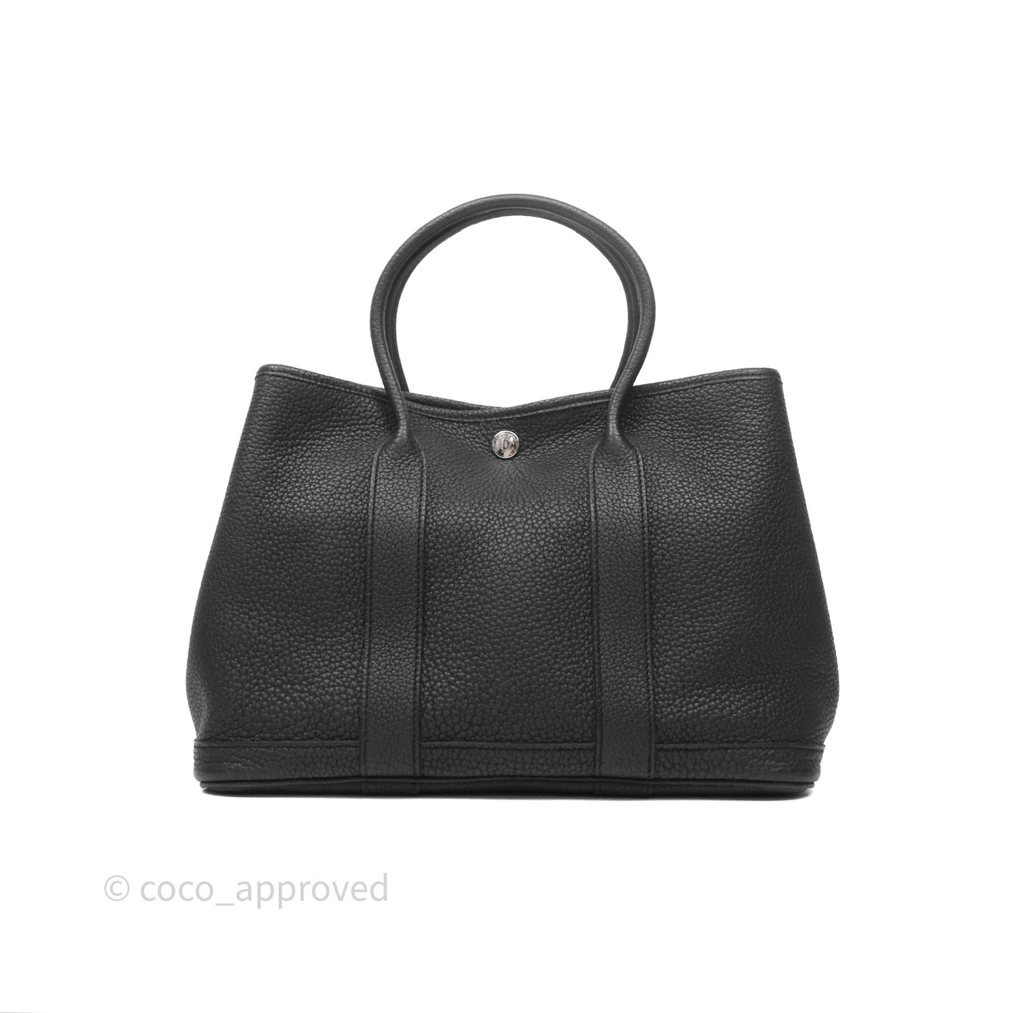 Hermès Garden Party 30 Black Negonda