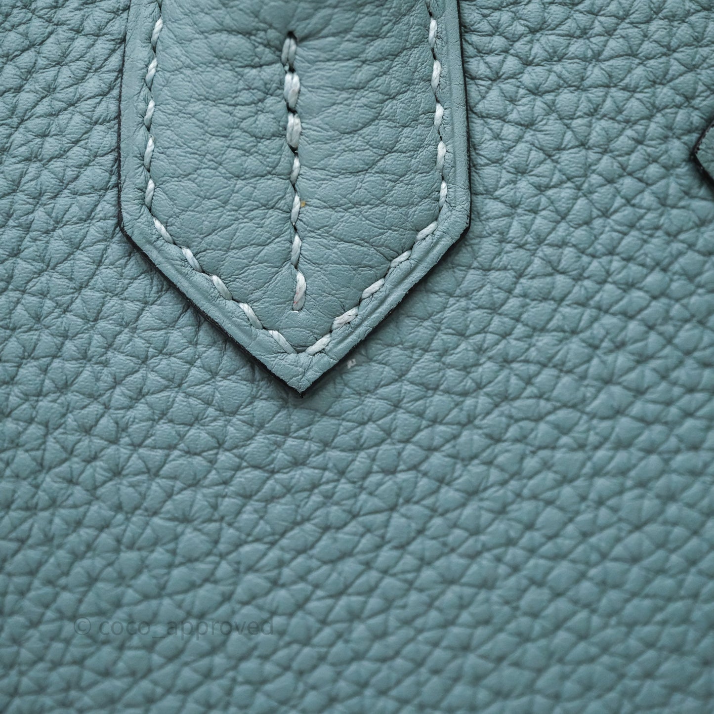Hermès Birkin 30 Bleu Ciel 7G Togo Gold Hardware