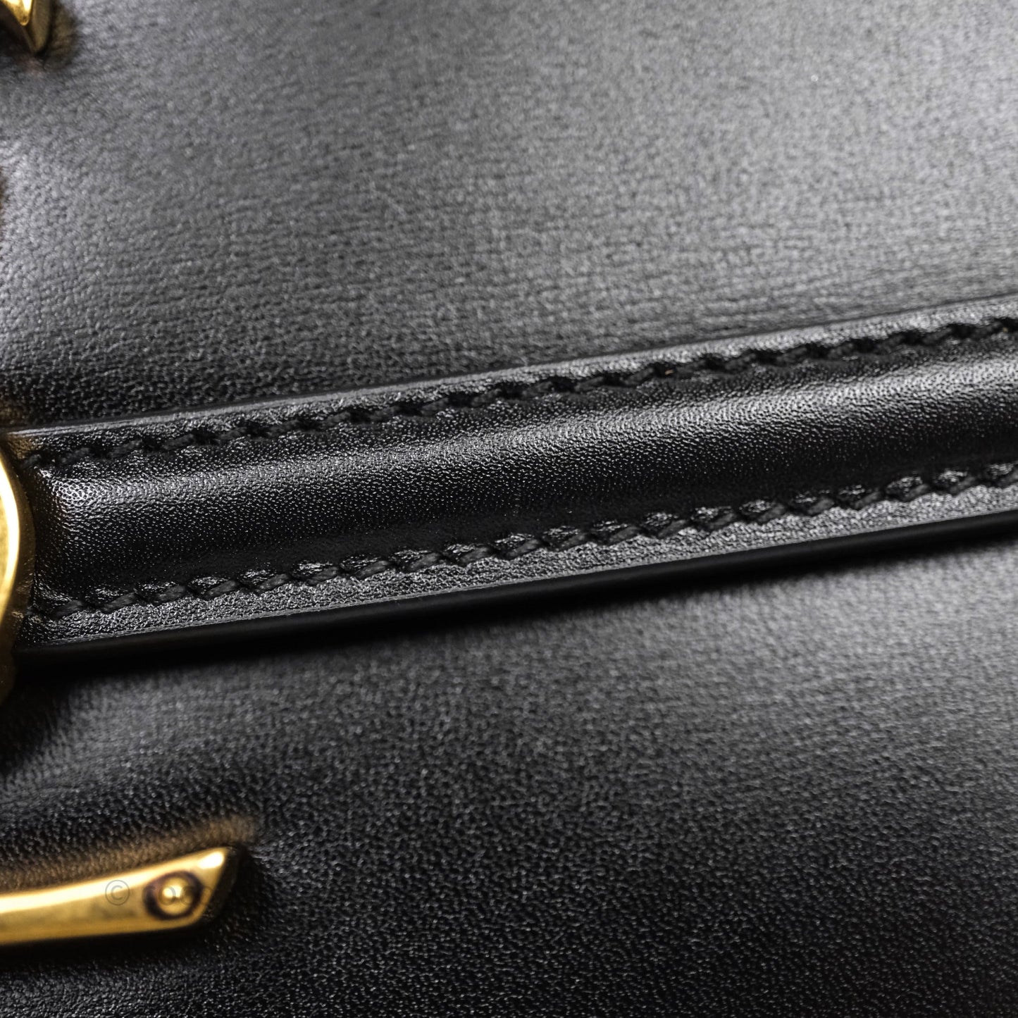 Saint Laurent Medium Black Solferino Bag Gold Hardware